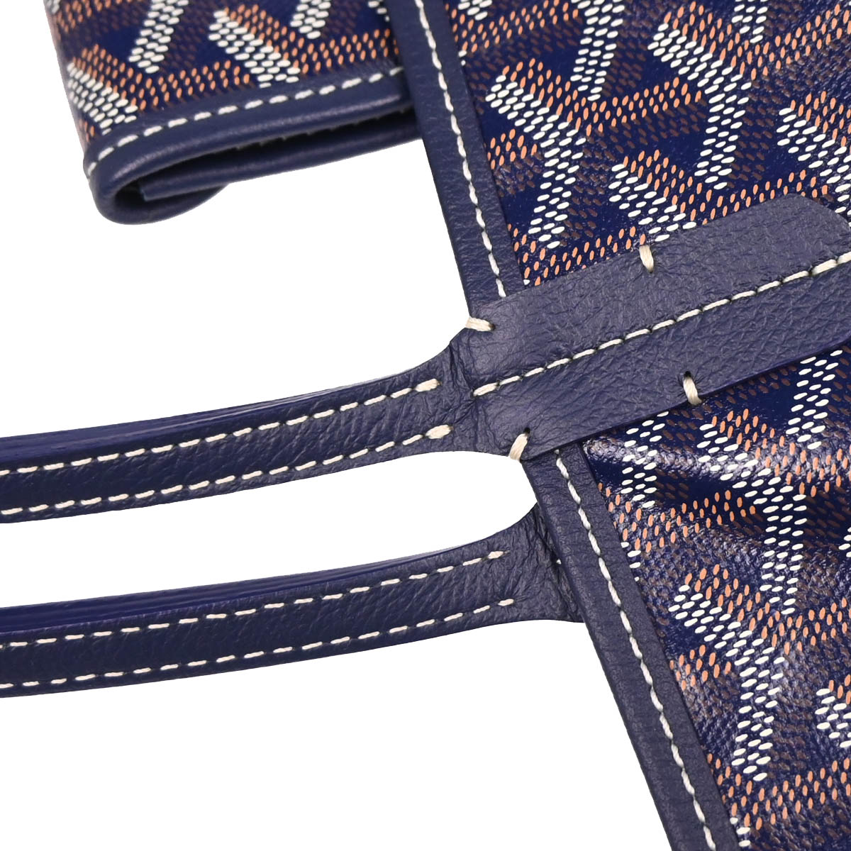 Goyard 2024 Navy Saint Louis GM Tote Handbag