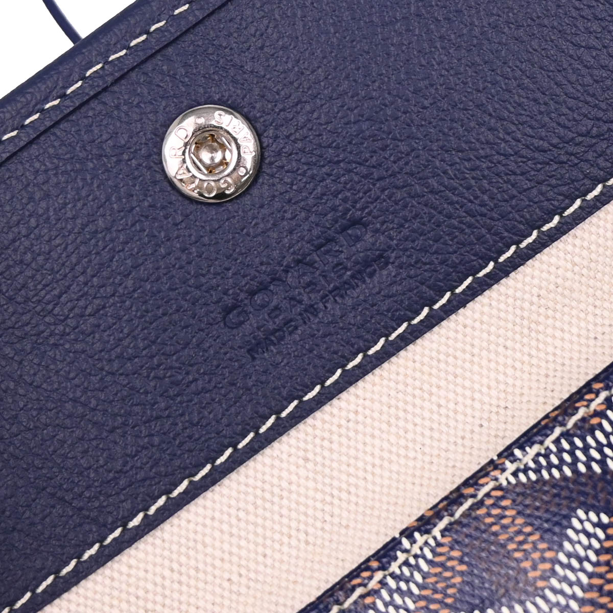 Goyard 2024 Navy Saint Louis GM Tote Handbag