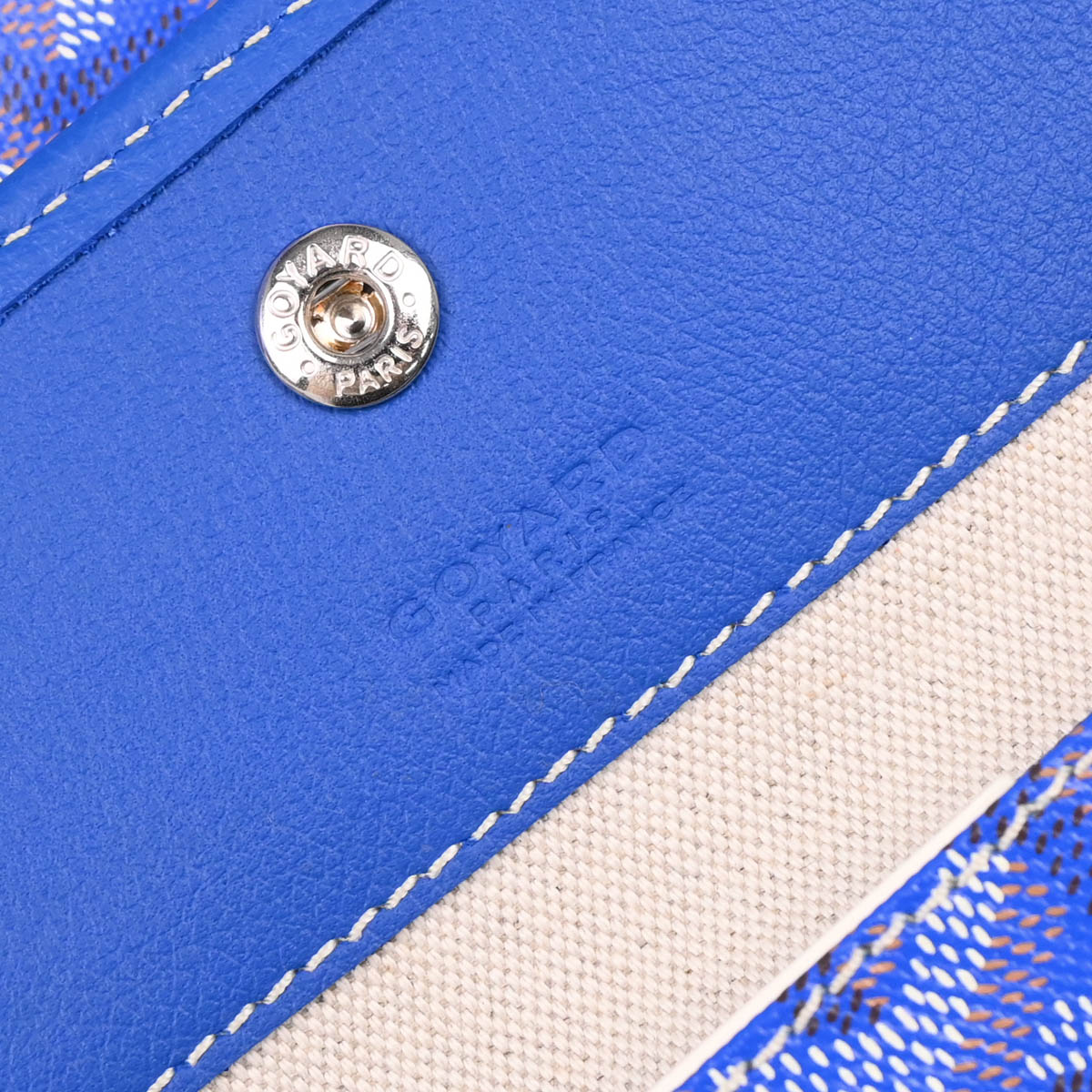 Goyard 2024 Blue St. Louis PM Tote Handbag