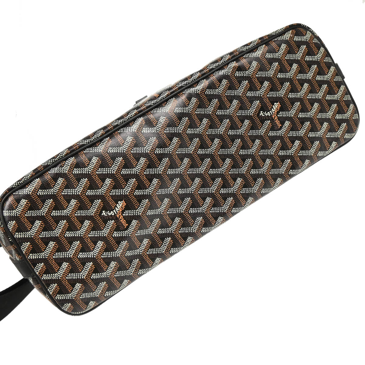 Goyard 2022 Black Capetien MM Messenger Shoulder Bag
