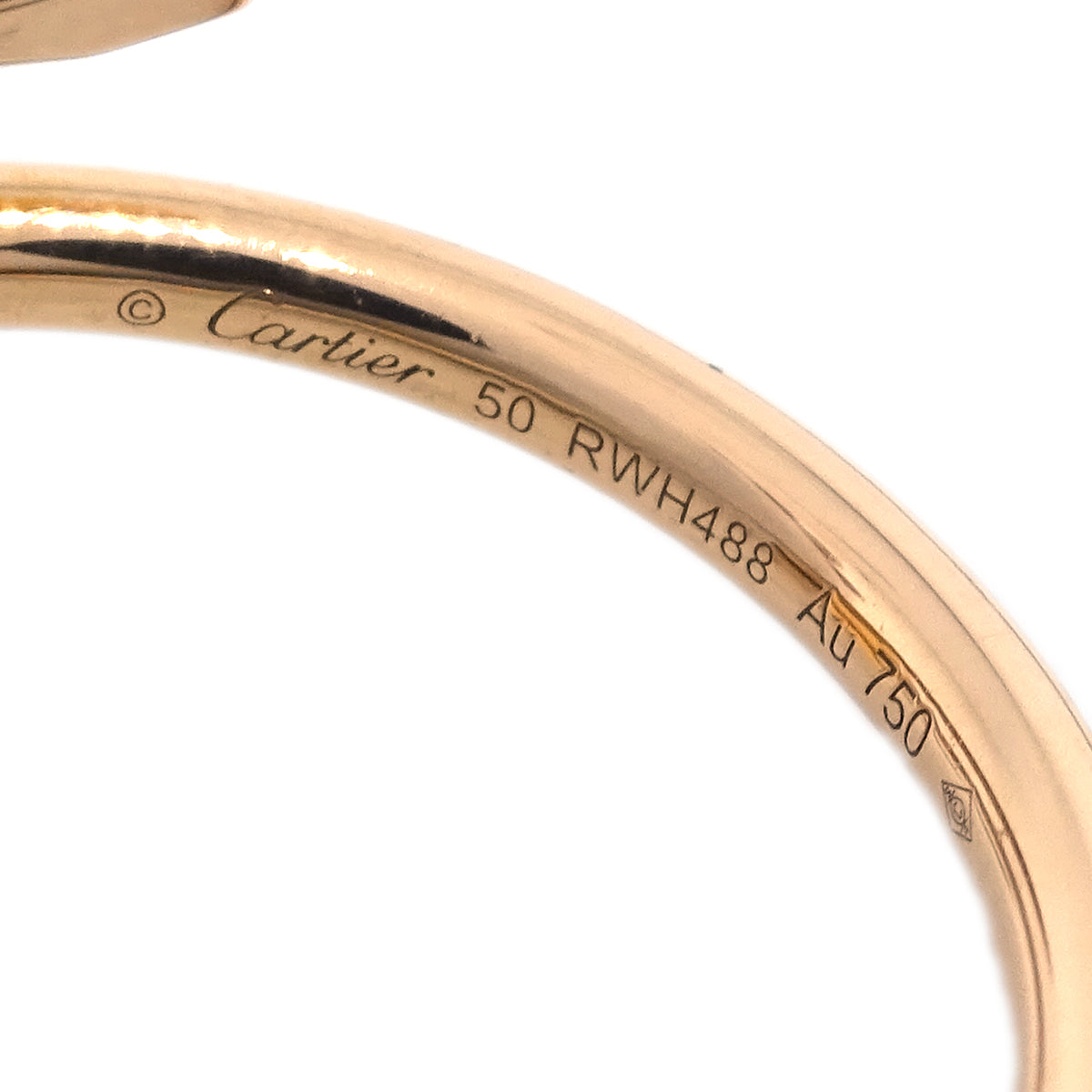 Cartier Ring Au750 RWH488 #50 #10