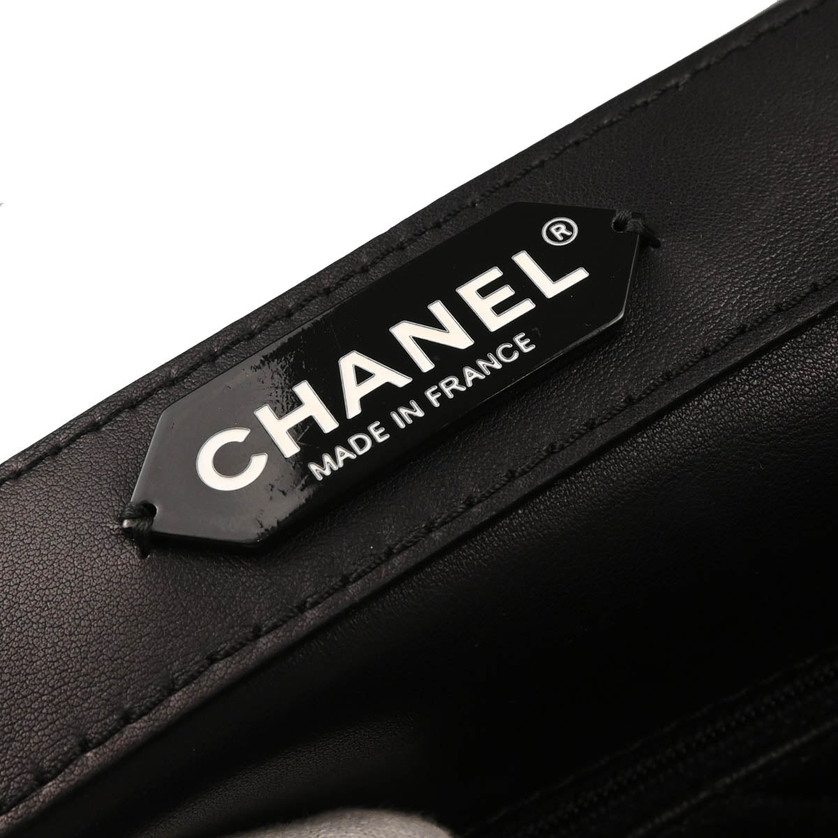 Chanel Black Lambskin 2way Shoulder Handbag