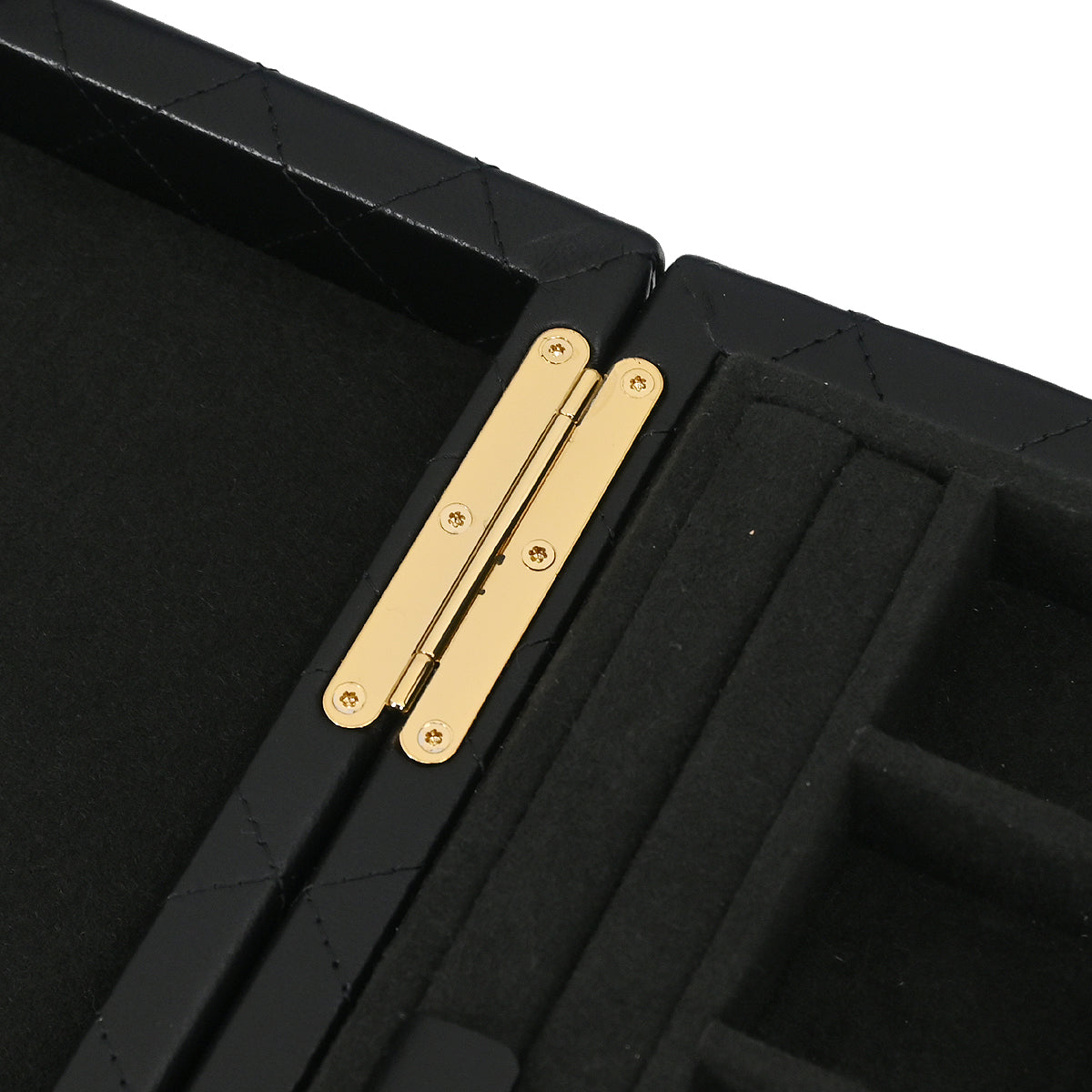 Chanel * 2019 Black Lambskin Jewelry Box