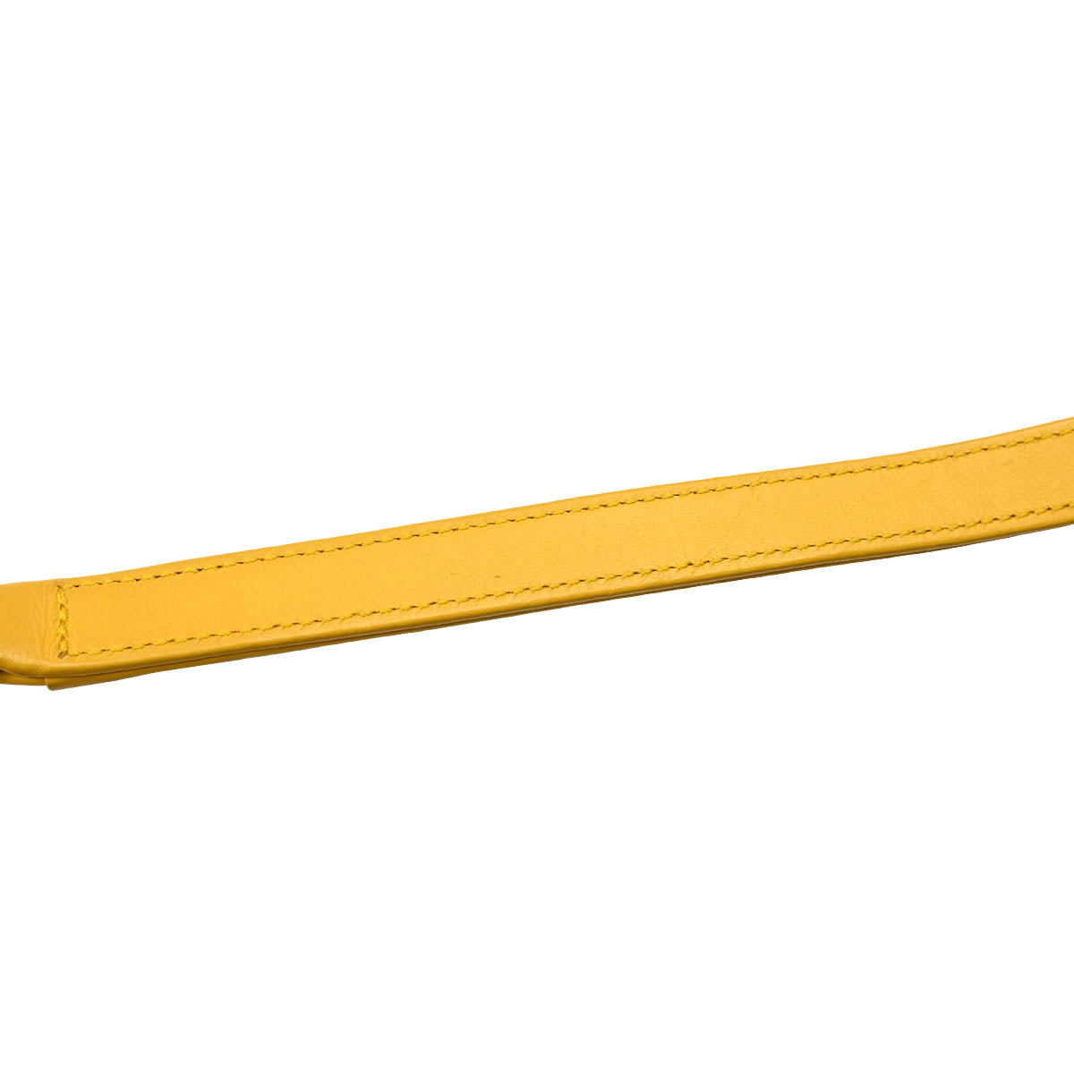 Chanel 2015-2016 Yellow Straw Deauville Shoulder Bag