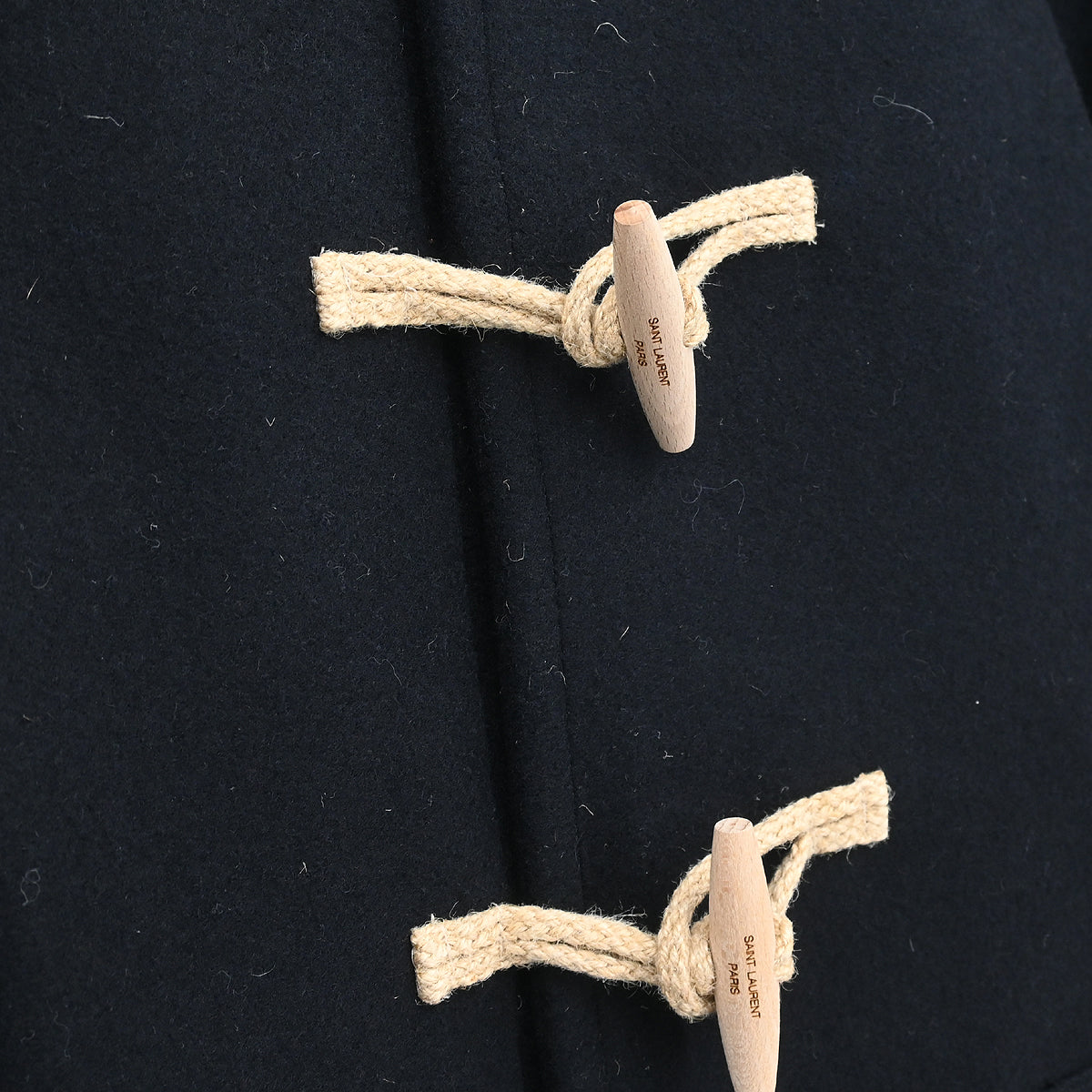 Saint Laurent 2013 Duffle Coat Black #36