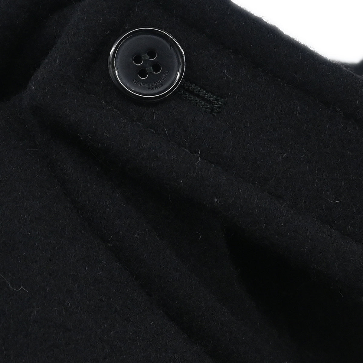 Saint Laurent 2013 Duffle Coat Black #36