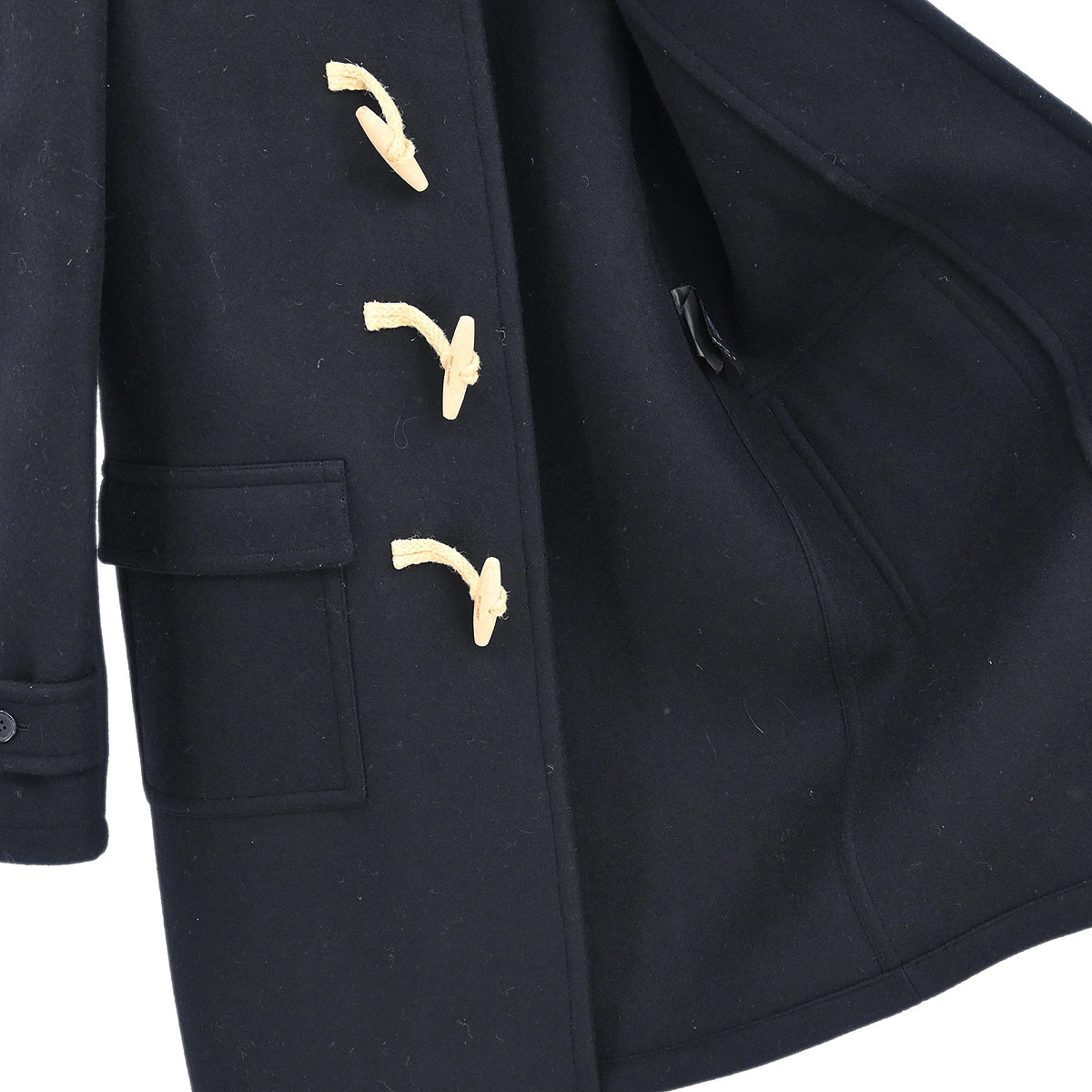 Saint Laurent 2013 Duffle Coat Black #36