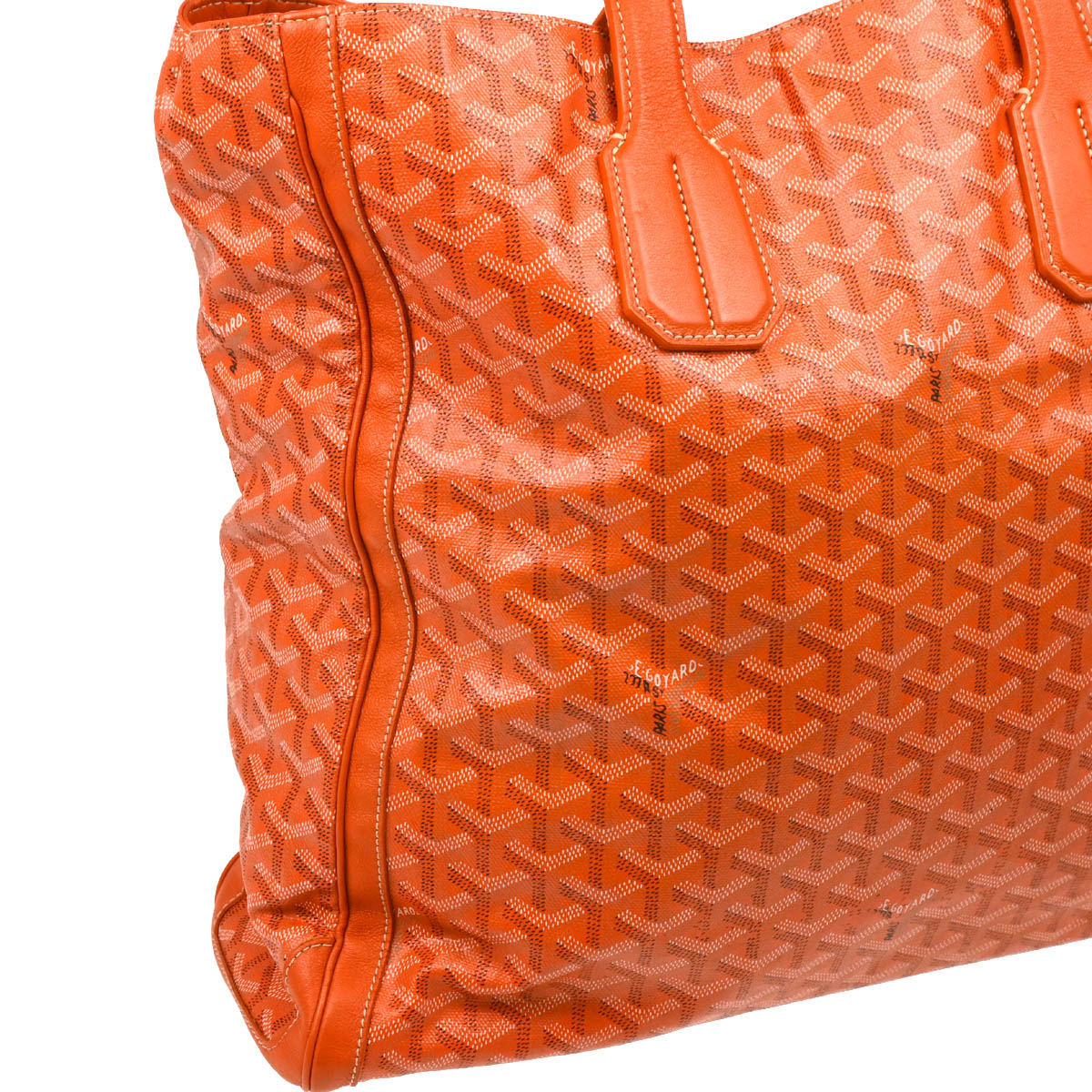 Goyard 2012 Orange Sac Voltaire 2way Tote Shoulder Handbag