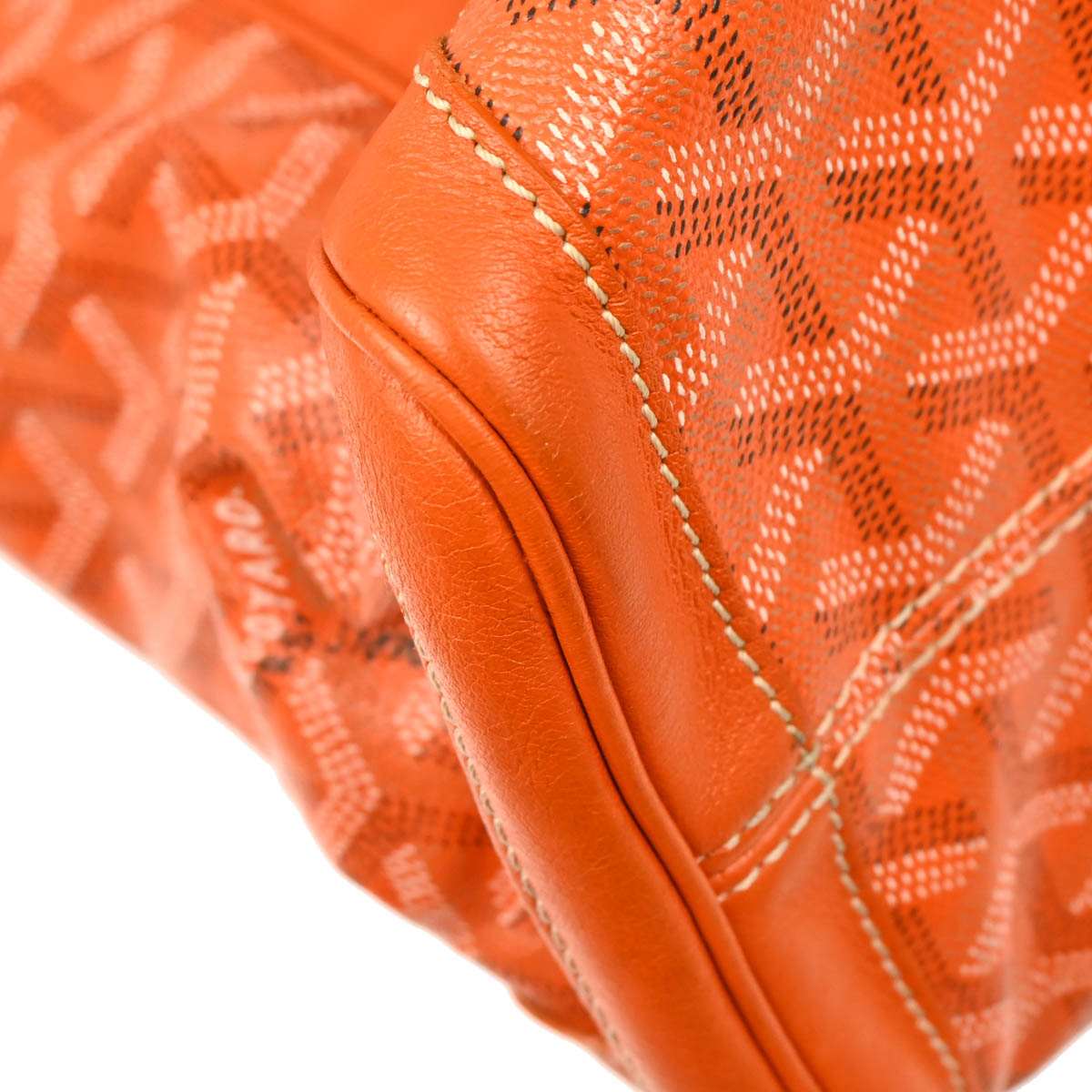 Goyard 2012 Orange Sac Voltaire 2way Tote Shoulder Handbag