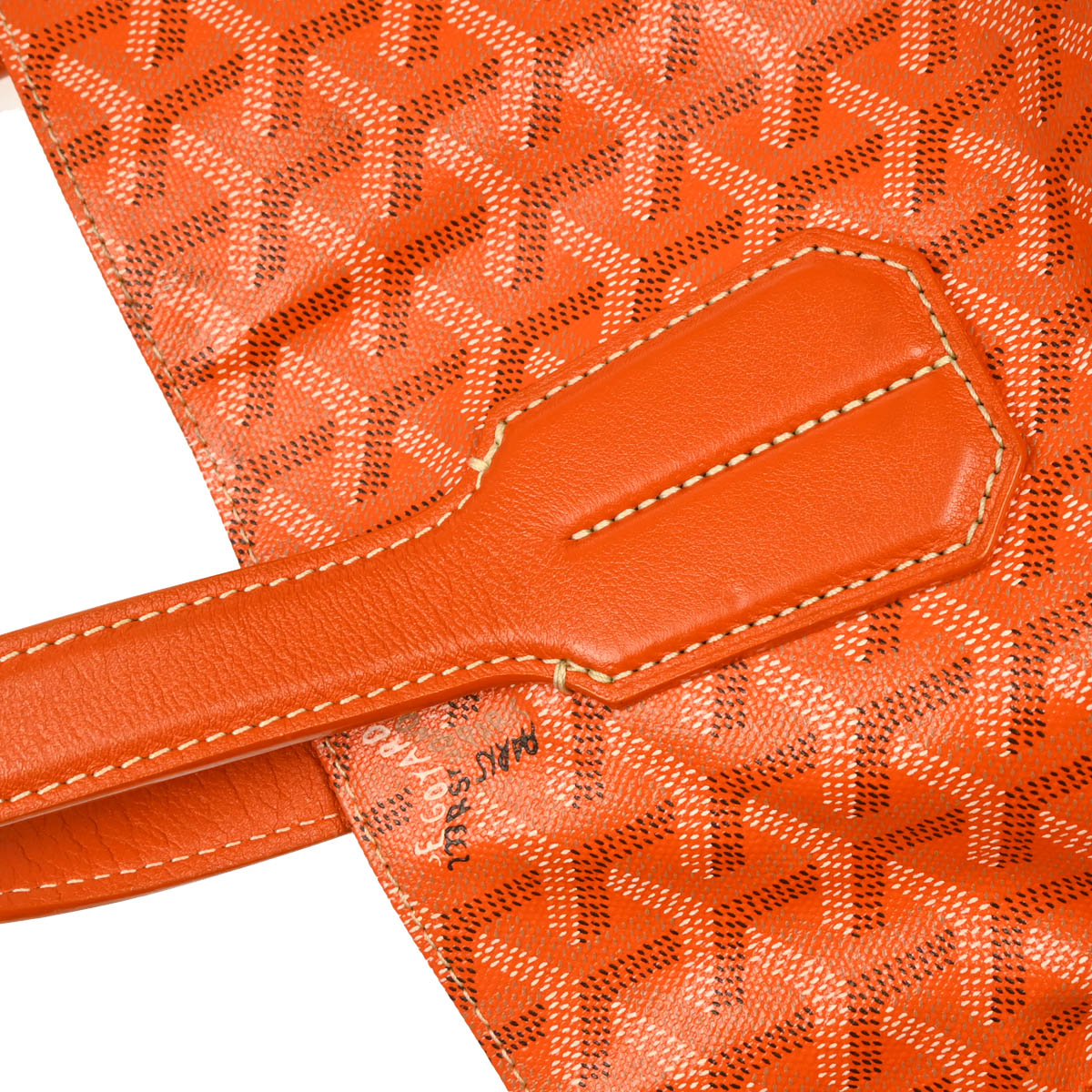 Goyard 2012 Orange Sac Voltaire 2way Tote Shoulder Handbag