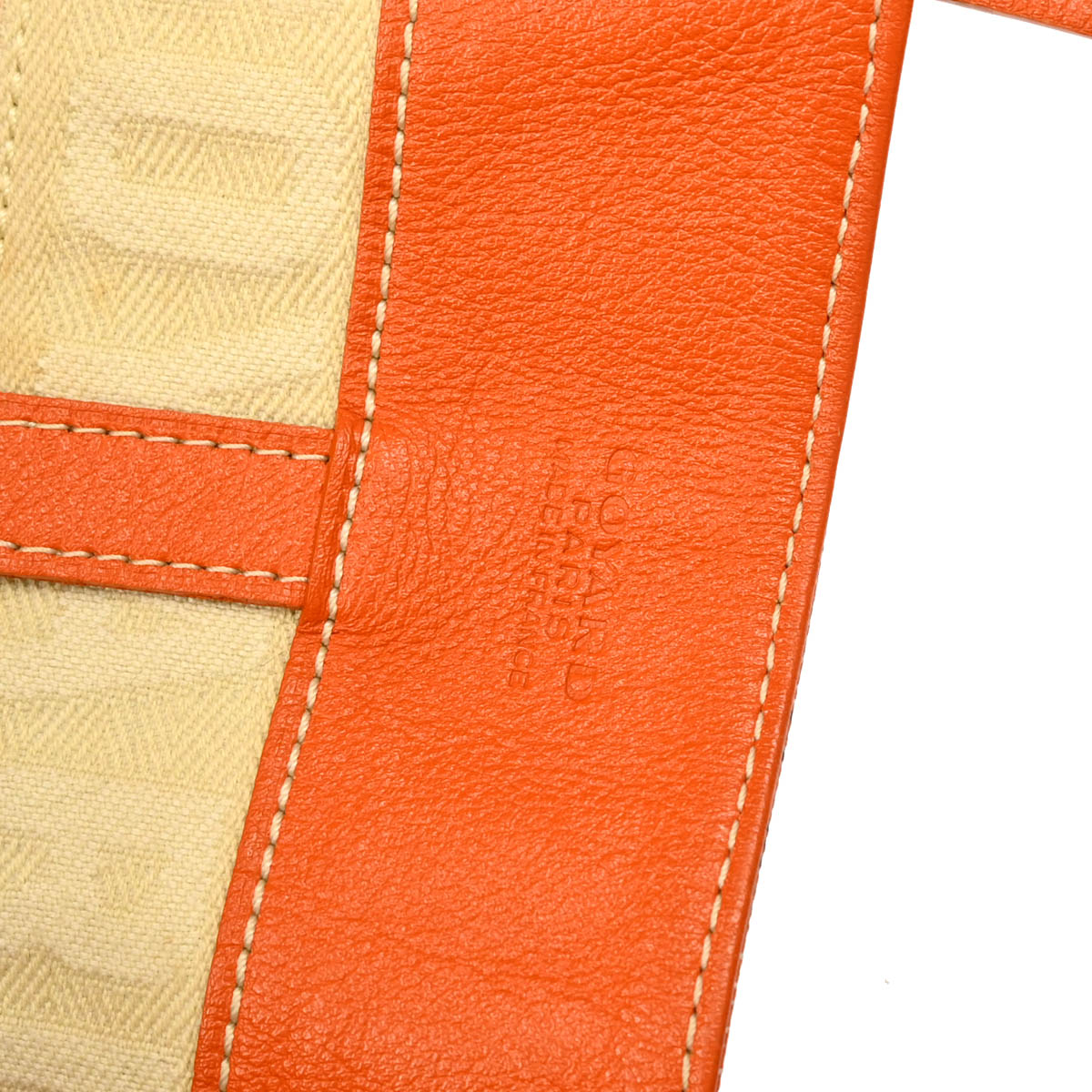 Goyard 2012 Orange Sac Voltaire 2way Tote Shoulder Handbag