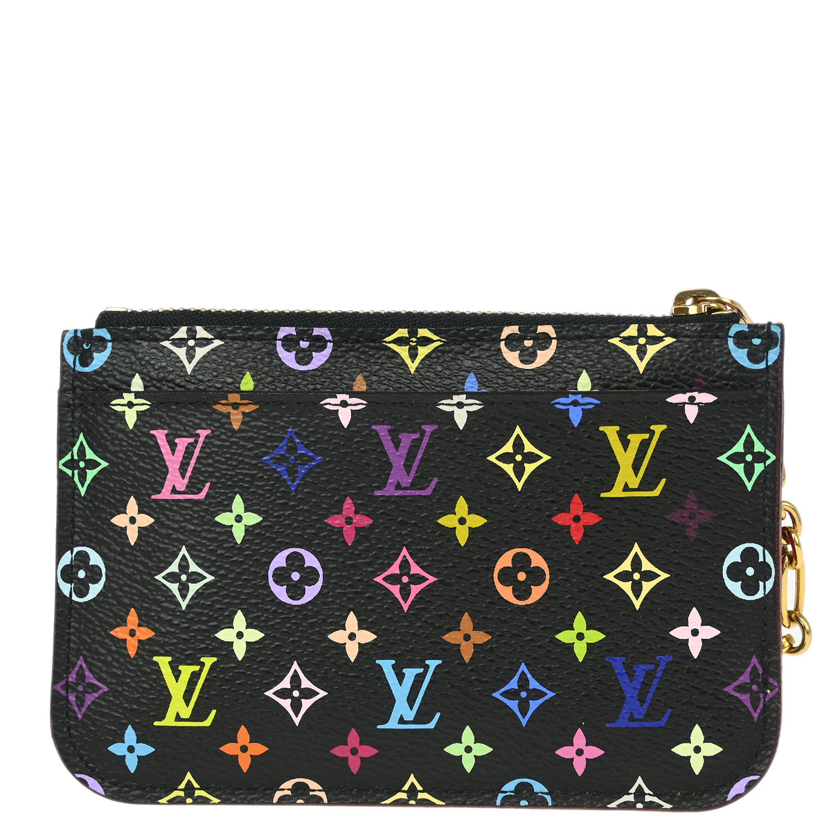 Louis Vuitton 2011 Multicolor Pochette Cles Coin Case Wallet M93735