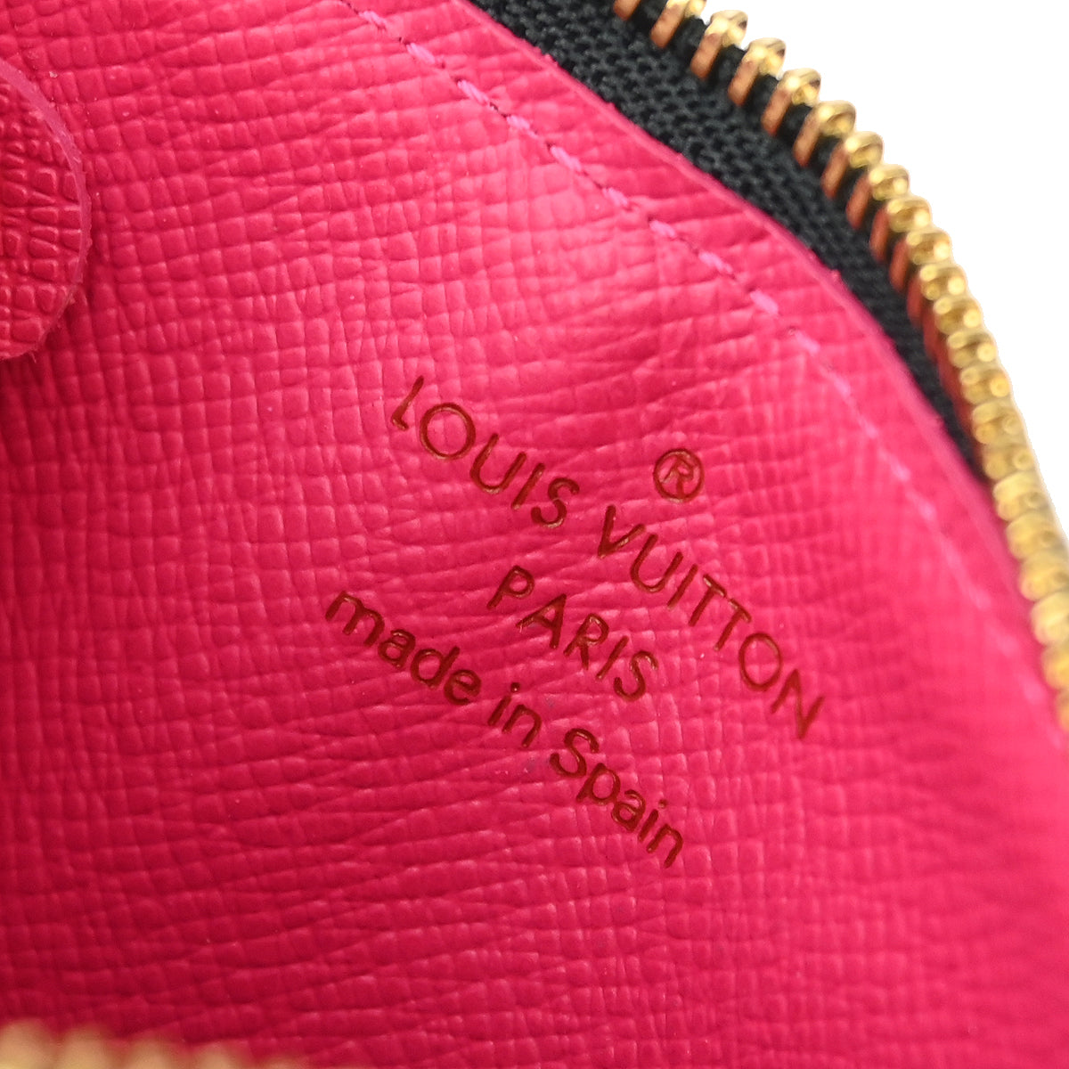 Louis Vuitton 2011 Multicolor Pochette Cles Coin Case Wallet M93735