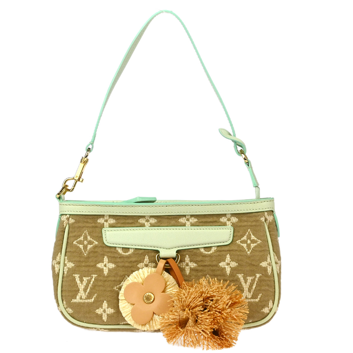 Louis Vuitton 2010 Monogram Sabbia Pochette Accessoires Handbag M93068