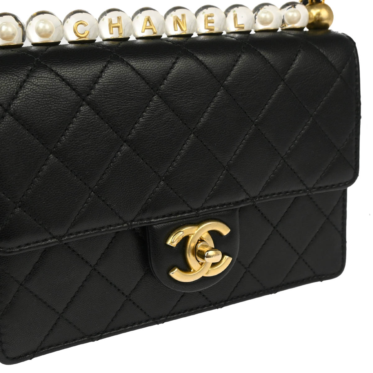 Chanel 2019 Black Lambskin Shoulder Bag