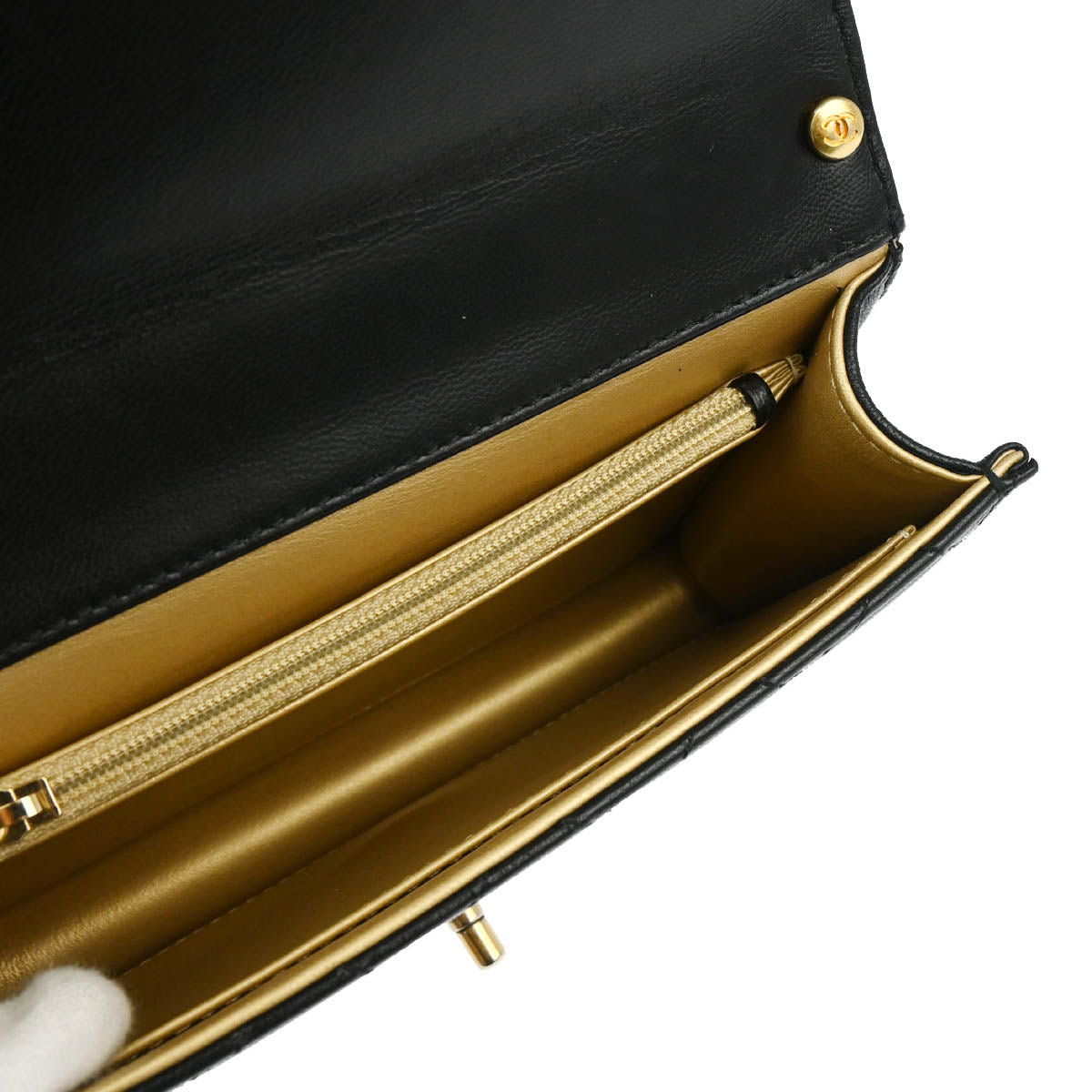 Chanel 2019 Black Lambskin Shoulder Bag