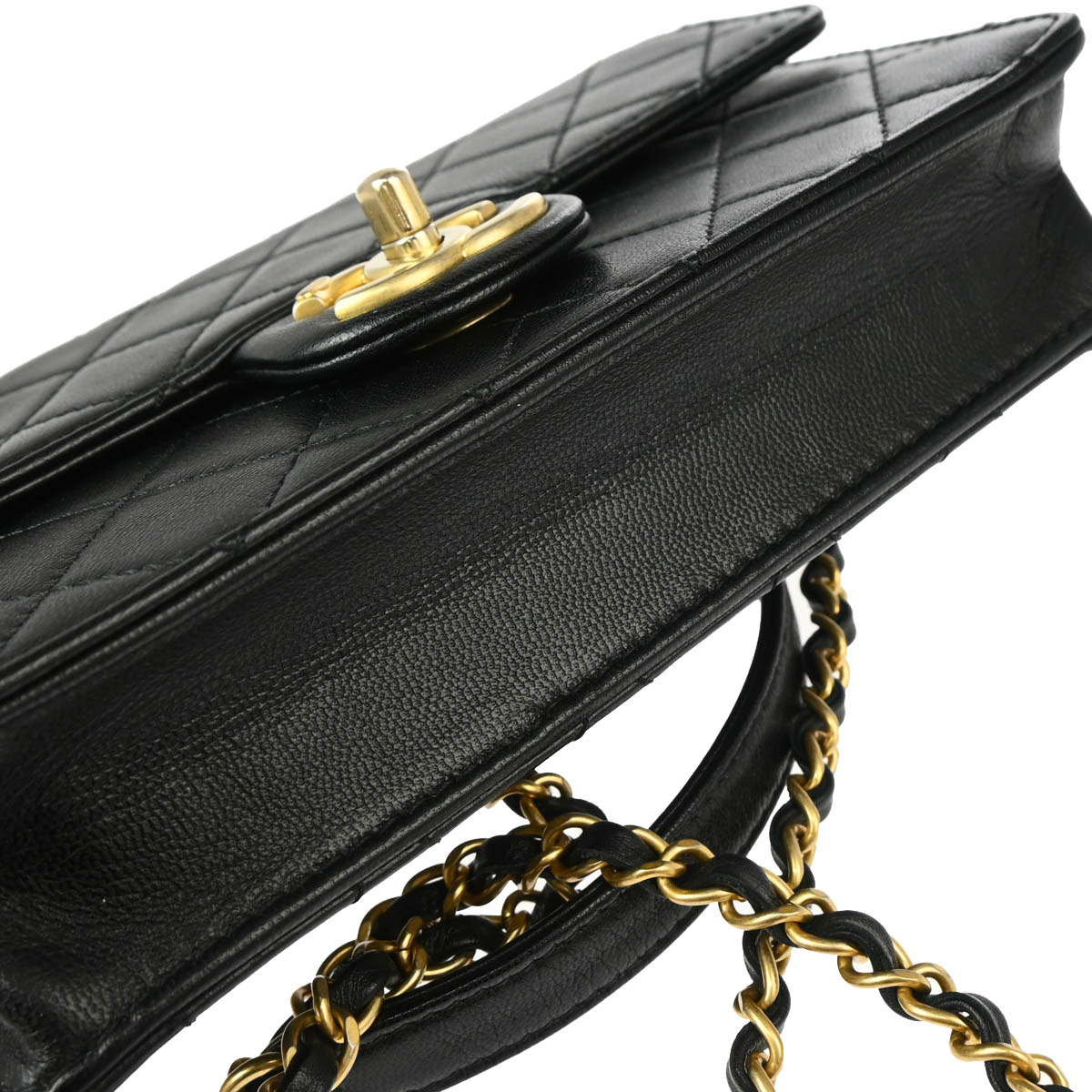 Chanel 2019 Black Lambskin Shoulder Bag