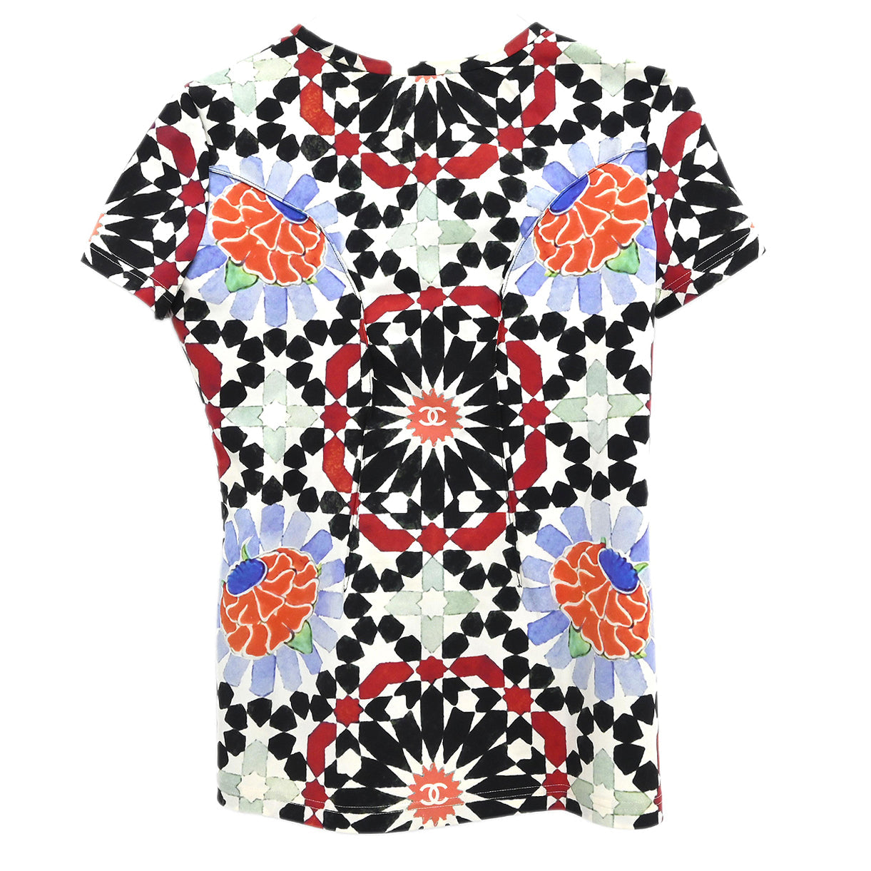 Chanel 2014-2015 T-shirt Black White #36