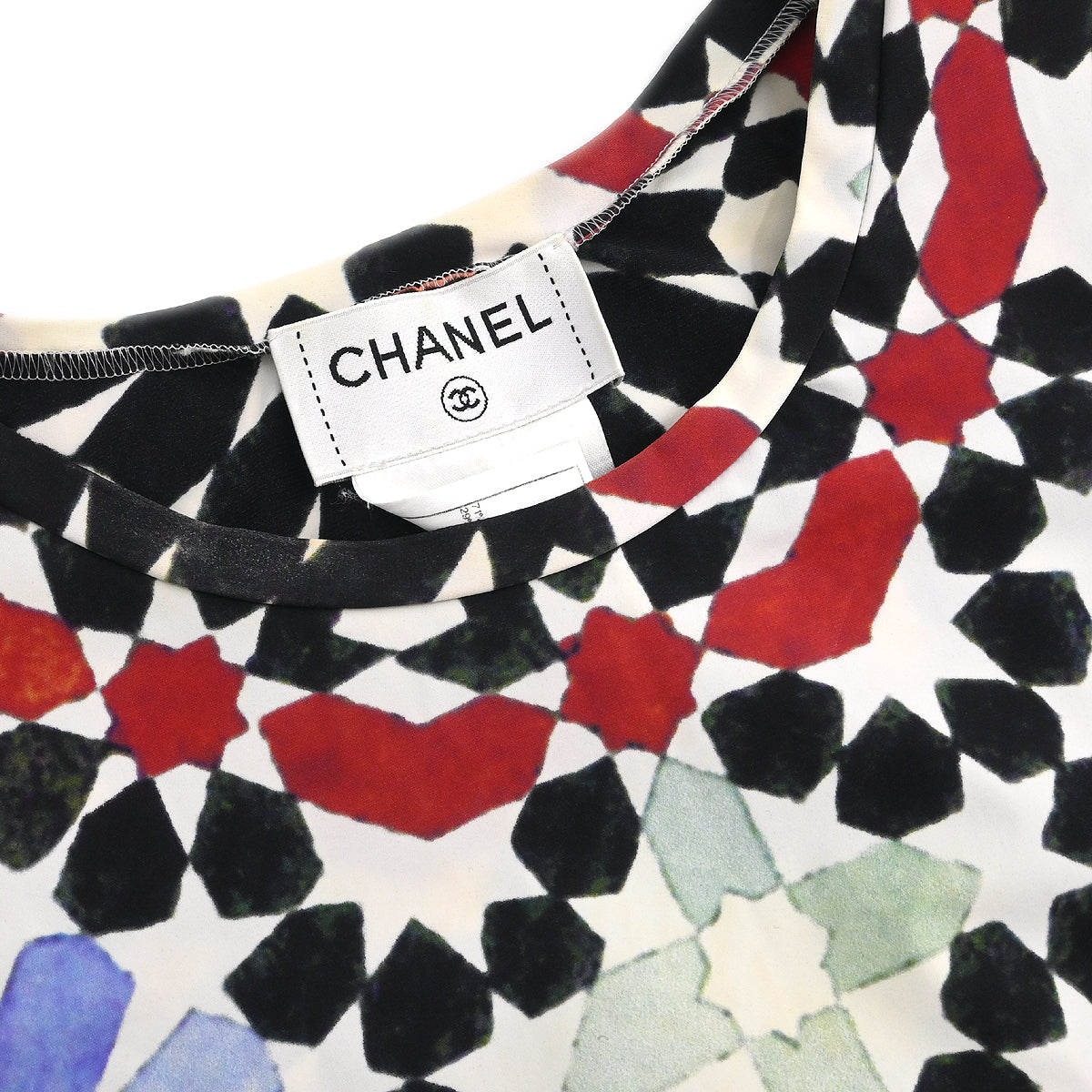 Chanel 2014-2015 T-shirt Black White #36