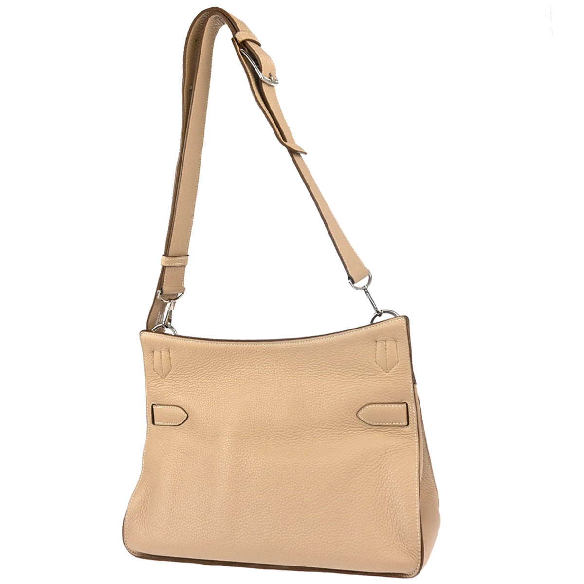 Hermes 2013 Argile Taurillon Clemence Jypsiere 34 Shoulder Bag