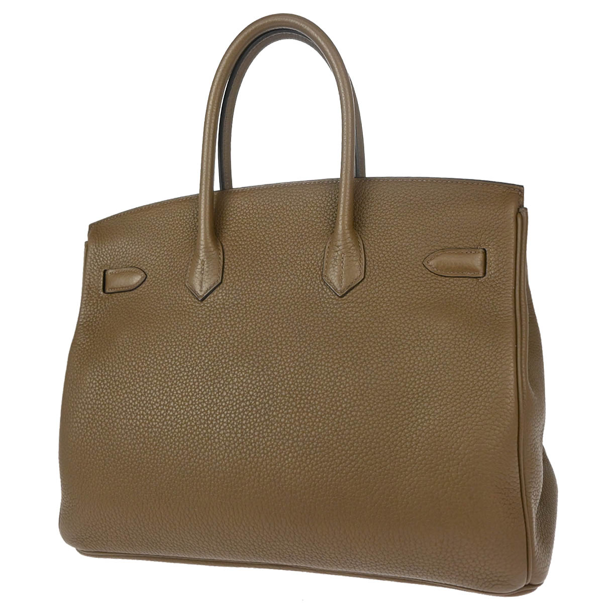 Hermes 2014 Taupe Gray Togo Birkin 35 Handbag