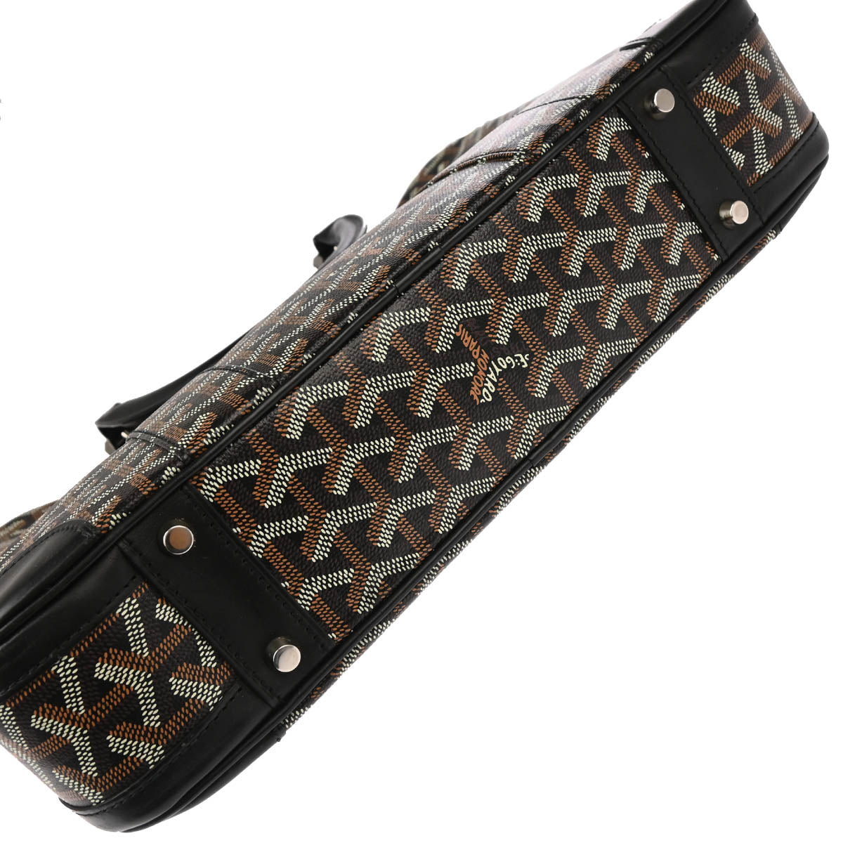 Goyard 2014 Black Ambassade PM 2way Briefcase Shoulder Handbag