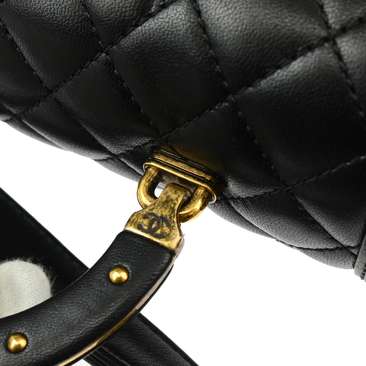 Boy Chanel 2017-2018 Black Lambskin Medium 2way Chain Shoulder Bag