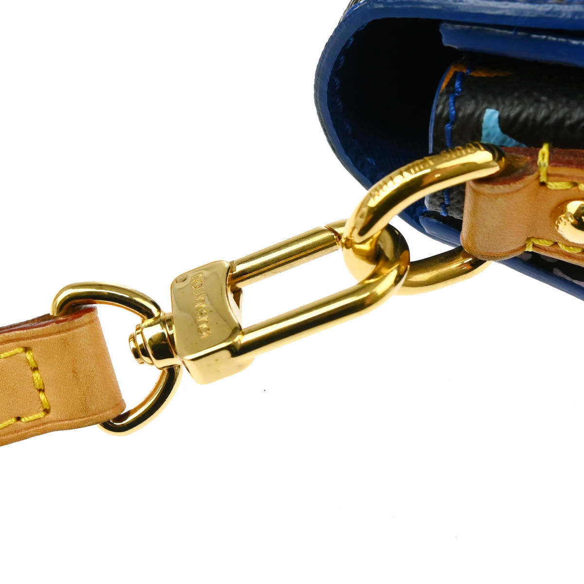 Louis Vuitton 2012 Black Multicolor Heart Breaker Shoulder Bag M40659