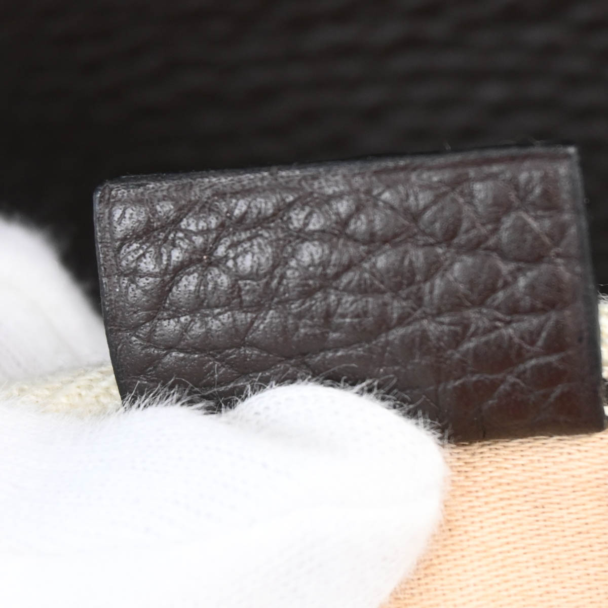 Hermes 2014 Chocolat Taurillon Clemence Victoria 50 Handbag