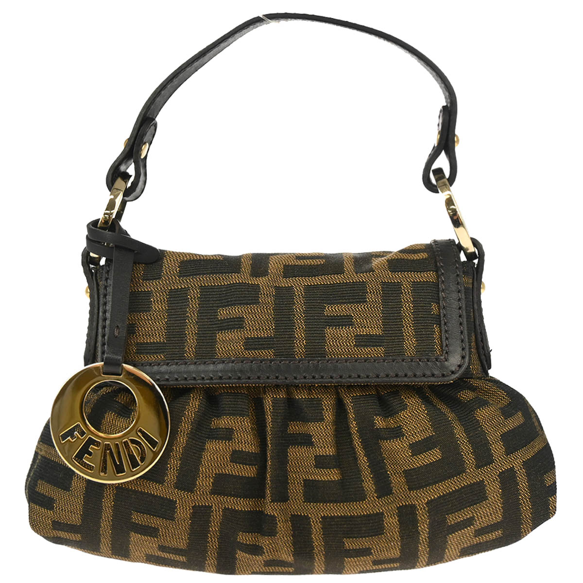 Fendi Brown Zucca Handbag