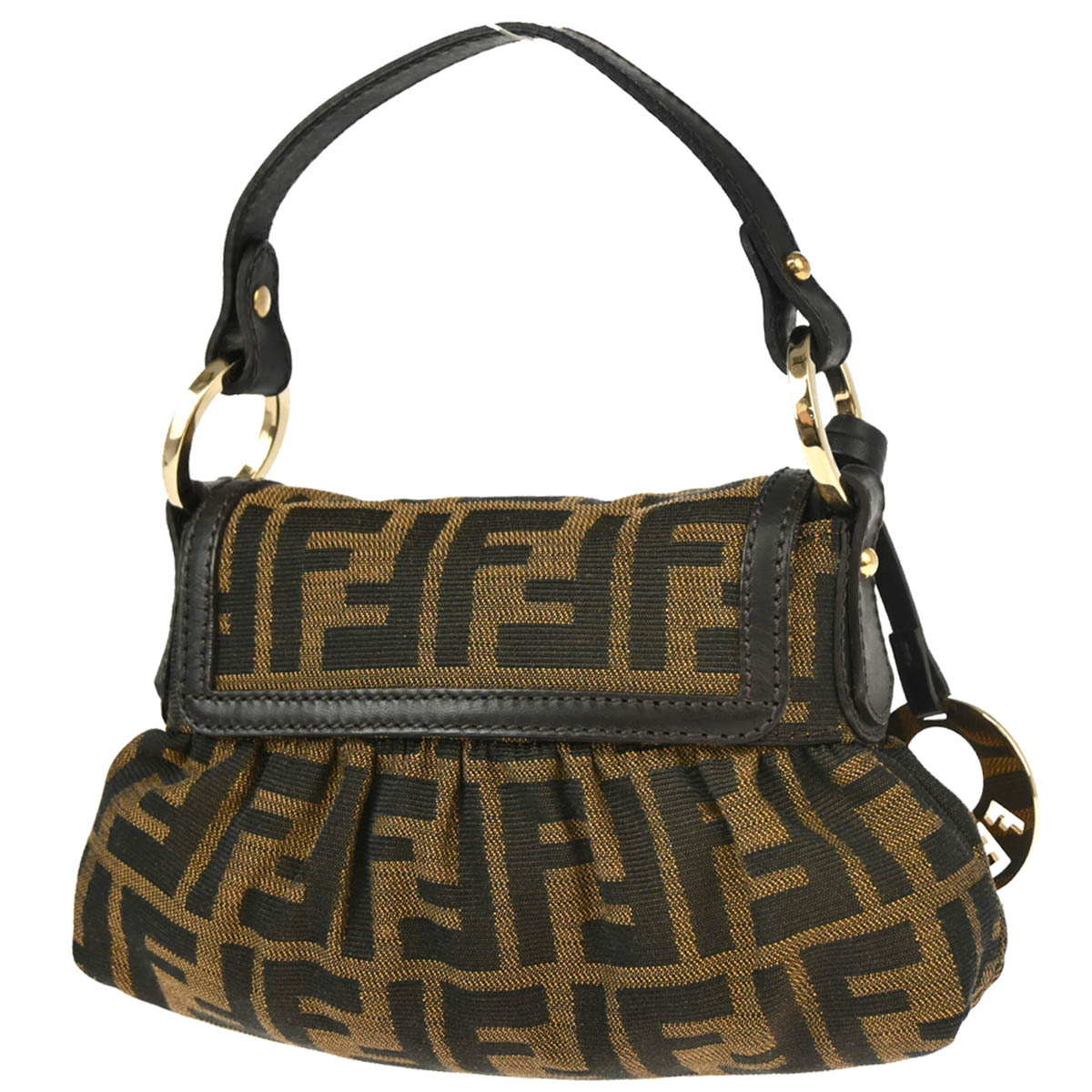 Fendi Brown Zucca Handbag
