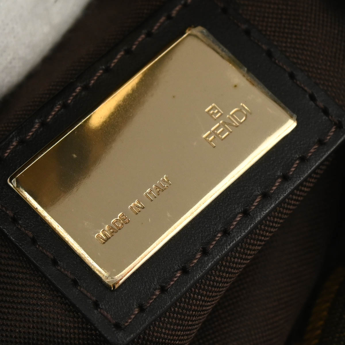 Fendi Brown Zucca Handbag
