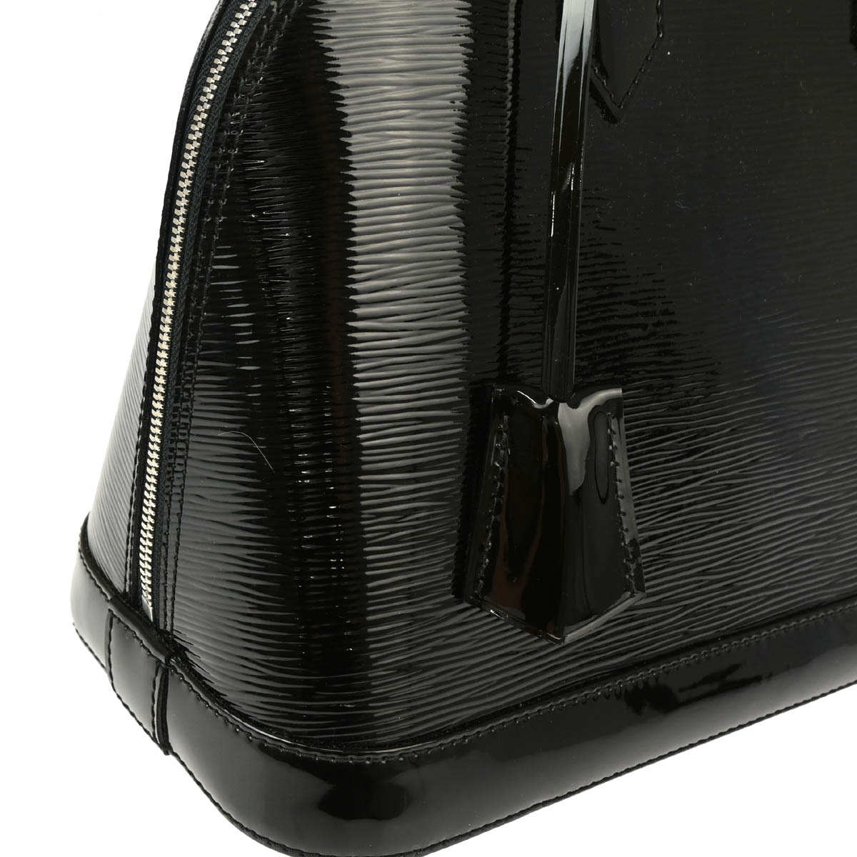 Louis Vuitton 2012 Black Electric Epi Alma PM Handbag M4032N