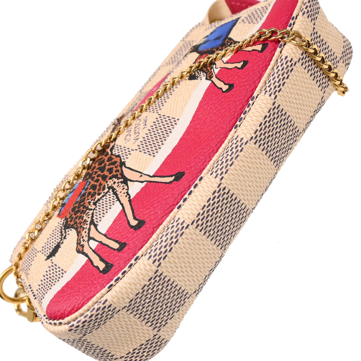 Louis Vuitton 2017 Damier Azur Mini Pochette Accessoires N62200