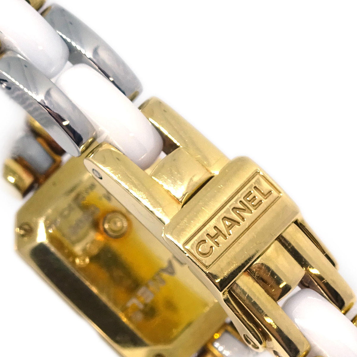 Chanel Premiere H2435 Quartz Watch Ceramic 18KYG Diamond