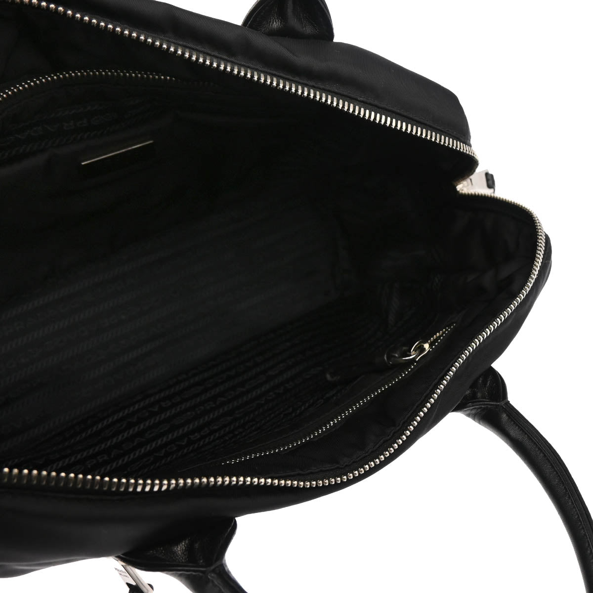 Prada Black Nylon 2way Shoulder Handbag
