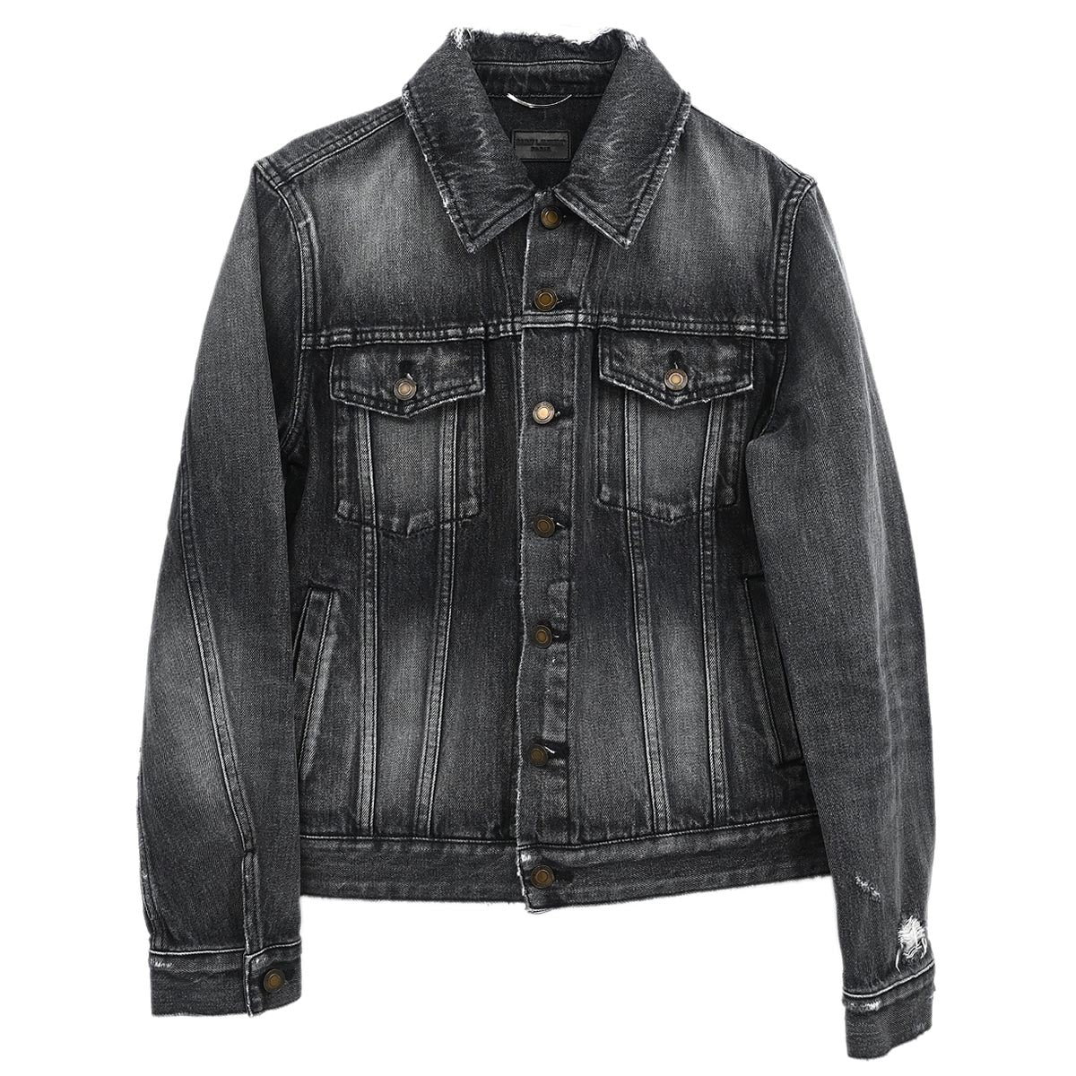 Saint Laurent 2018 Denim Jacket Gray #XS