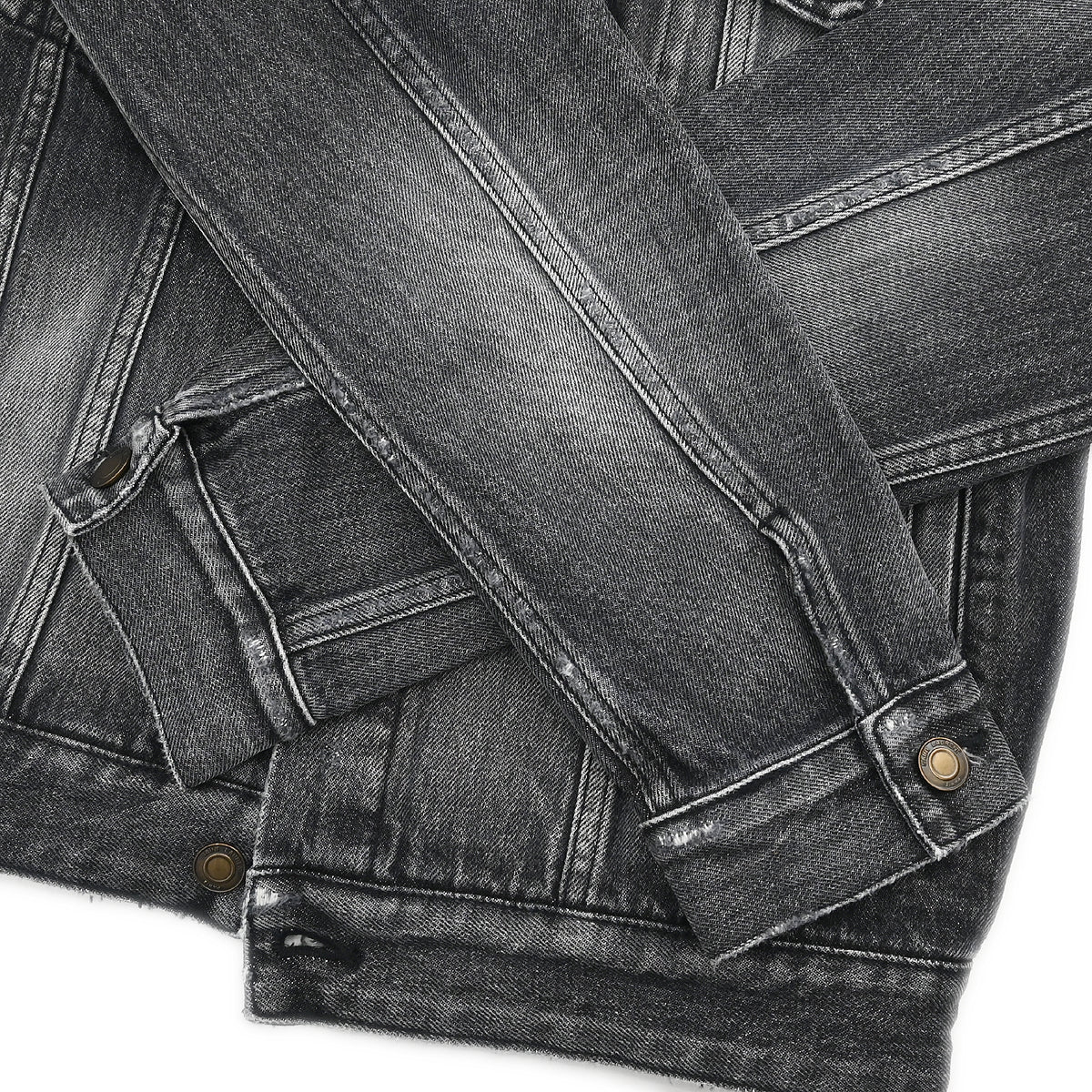 Saint Laurent 2018 Denim Jacket Gray #XS