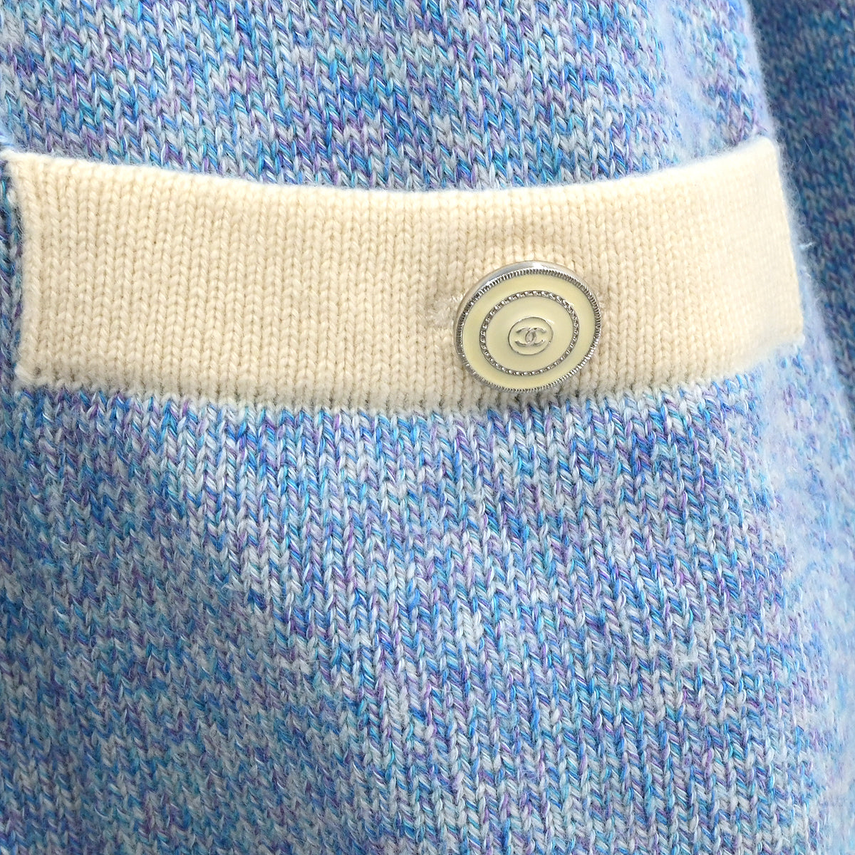 Chanel 2014 Cardigan Light Blue #38