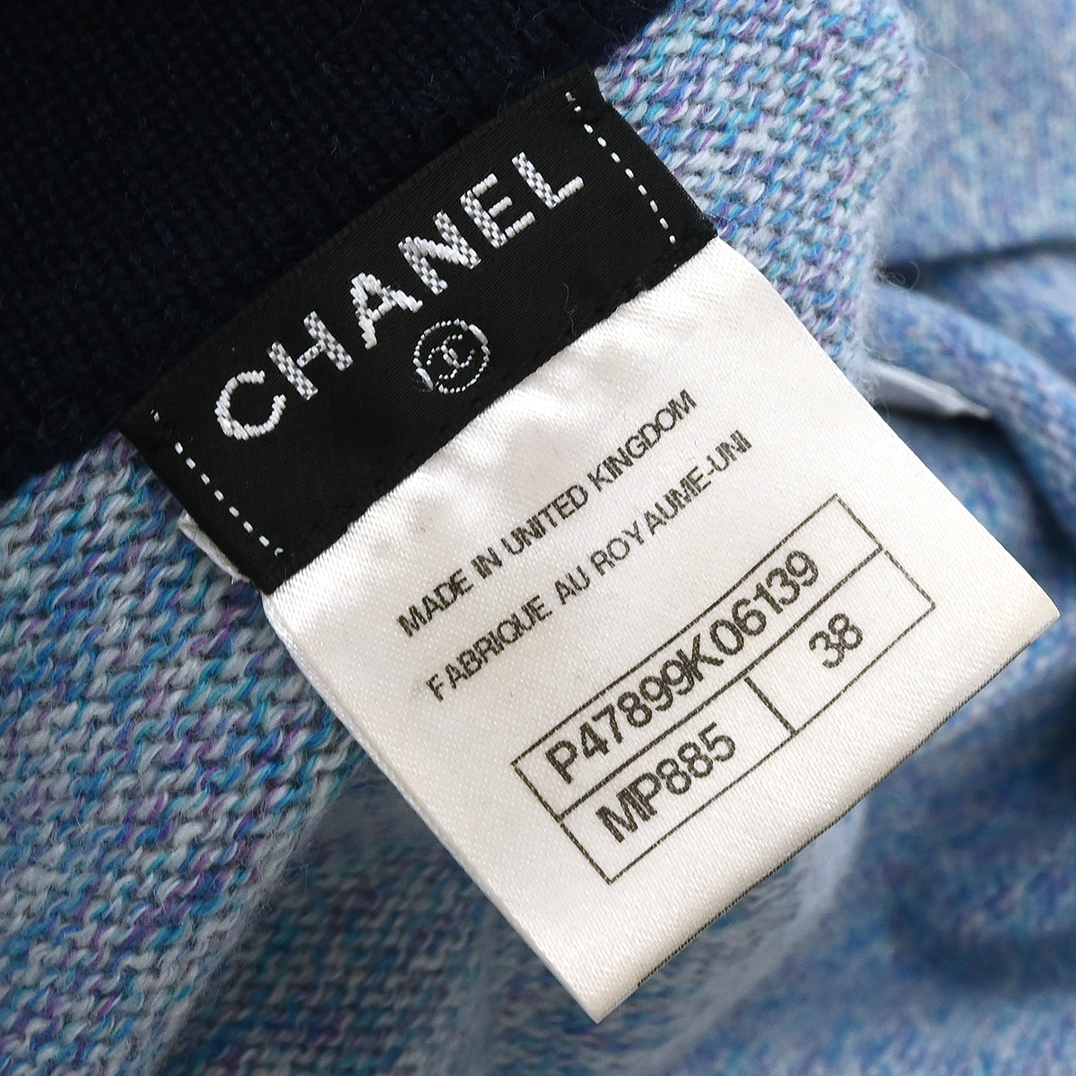 Chanel 2014 Cardigan Light Blue #38