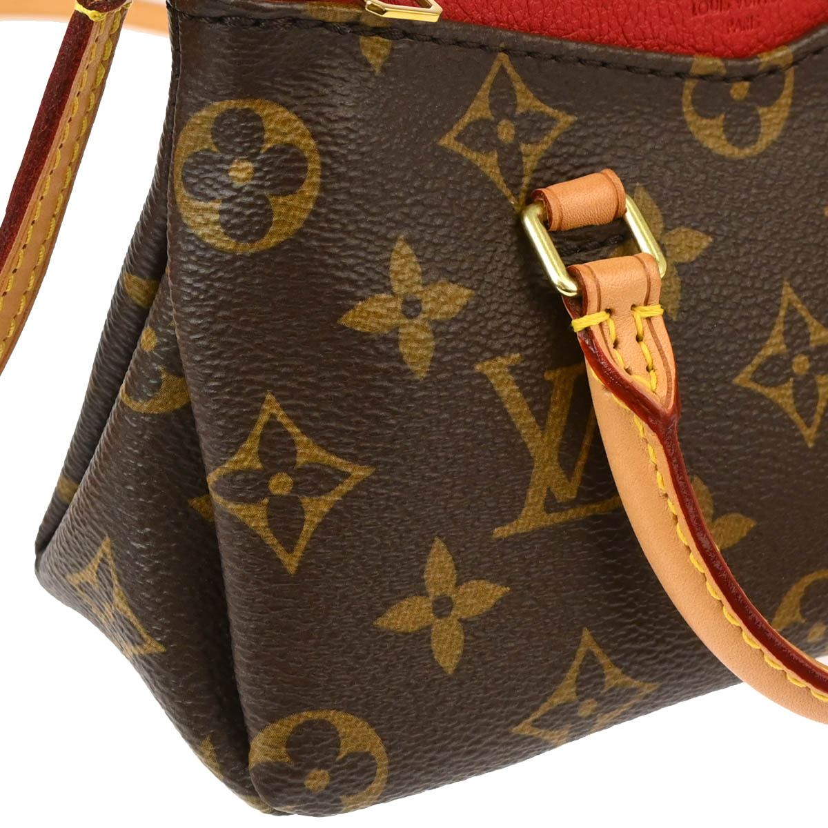 Louis Vuitton 2015 Monogram Nano Pallas 2way Shoulder Handbag M61254