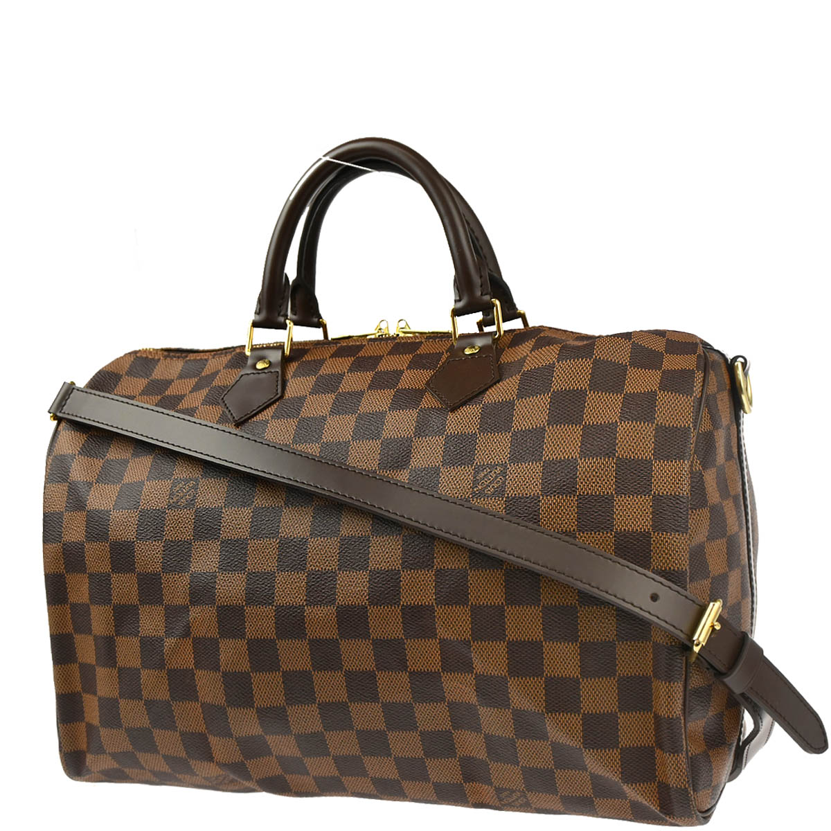 Louis Vuitton 2013 Damier Speedy Bandouliere 35 2way Shoulder Handbag N40591