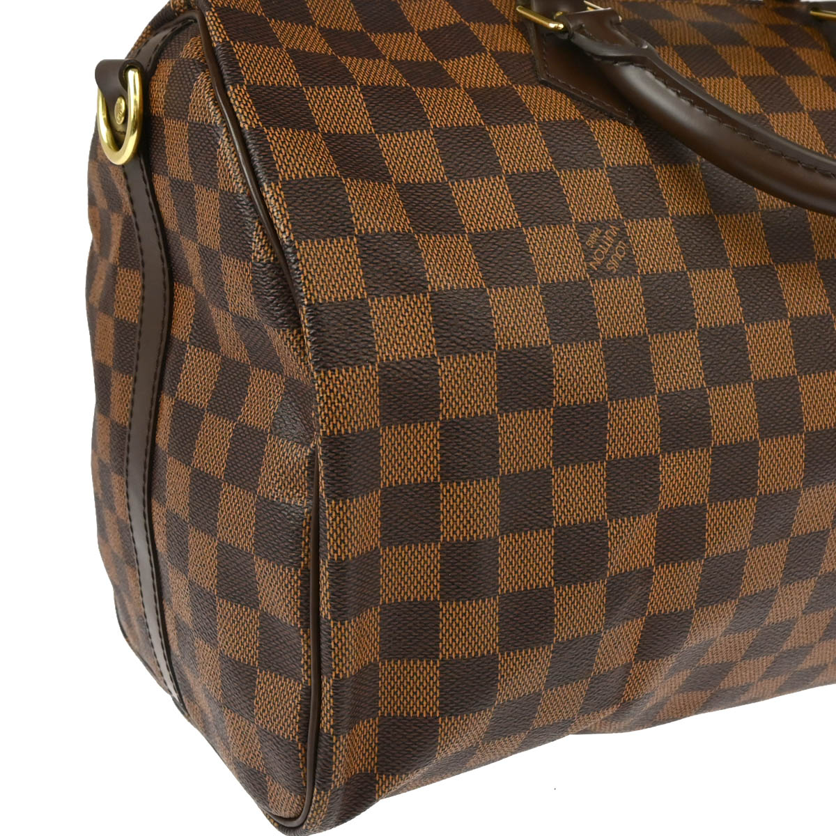Louis Vuitton 2013 Damier Speedy Bandouliere 35 2way Shoulder Handbag N40591