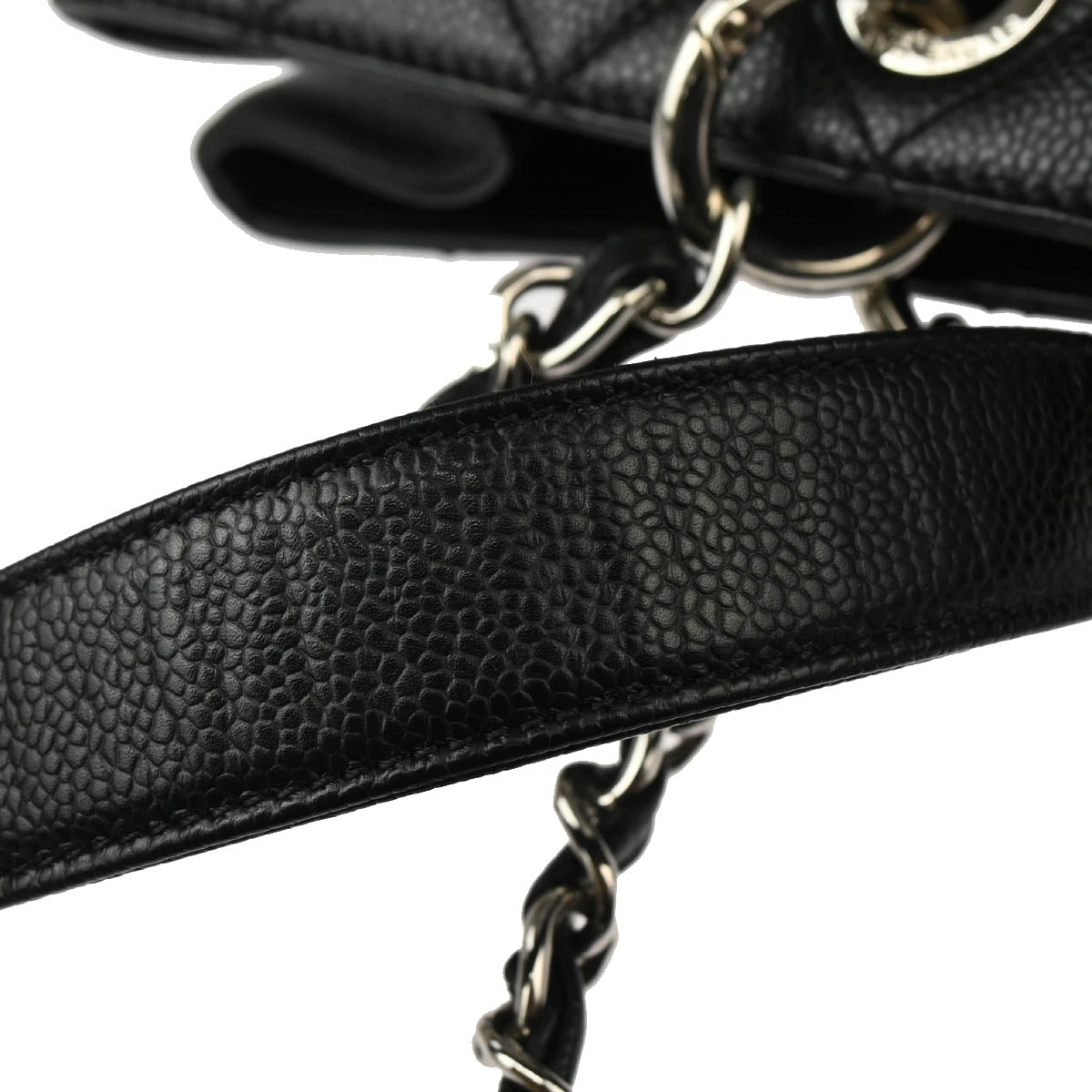 Chanel 2012 Black Caviar Grand Shopping Tote GST XL Handbag