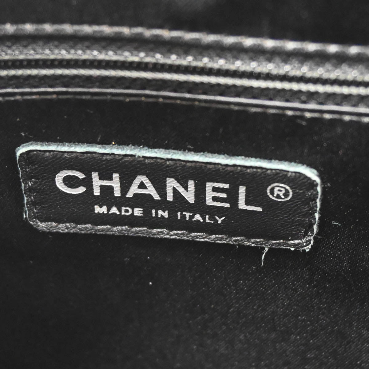 Chanel 2012 Black Caviar Grand Shopping Tote GST XL Handbag