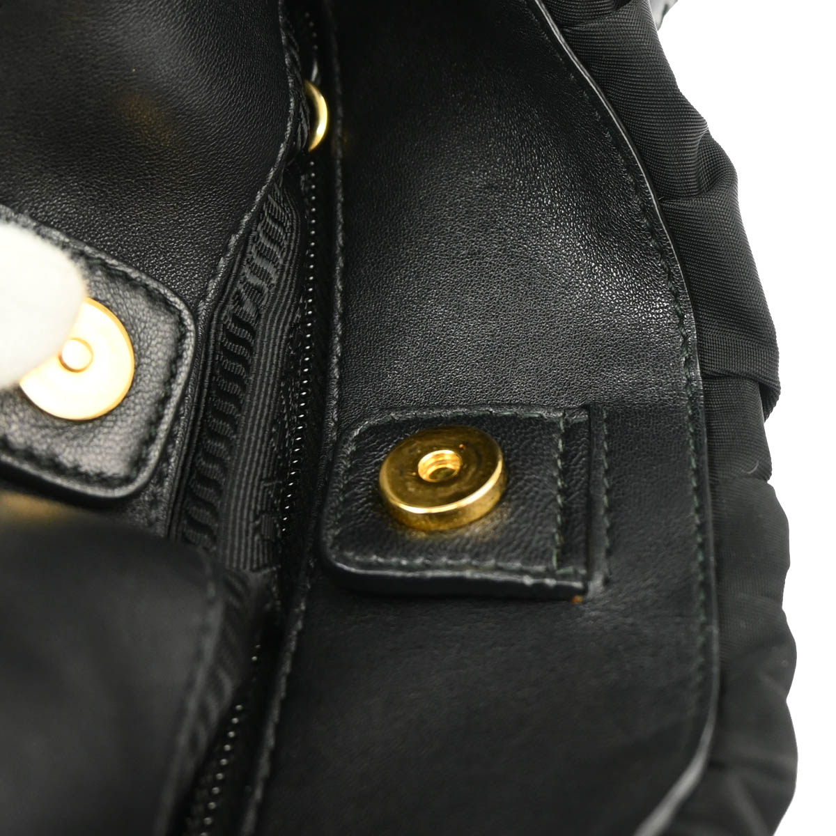 Prada Black Nylon Tote Handbag