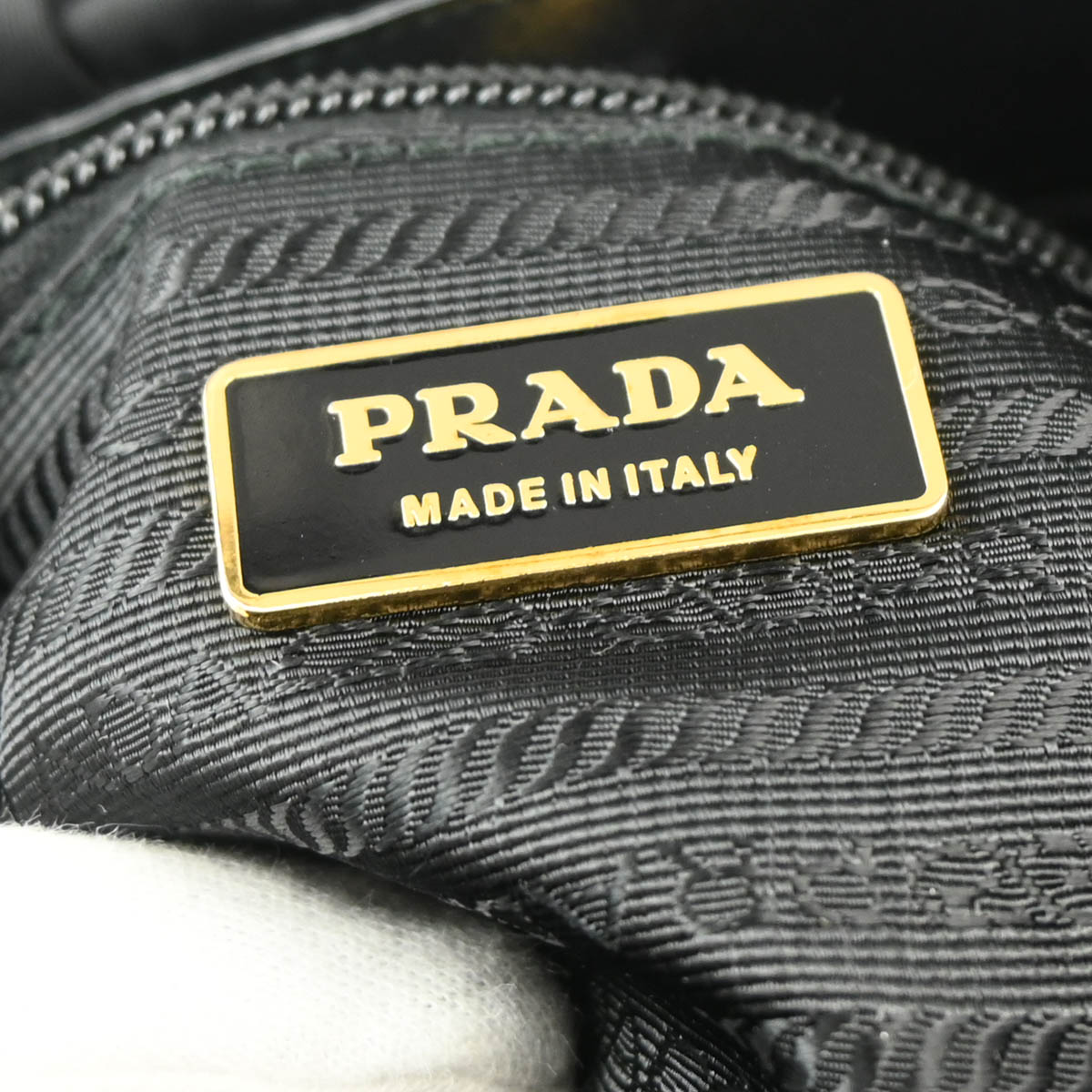 Prada Black Nylon Tote Handbag