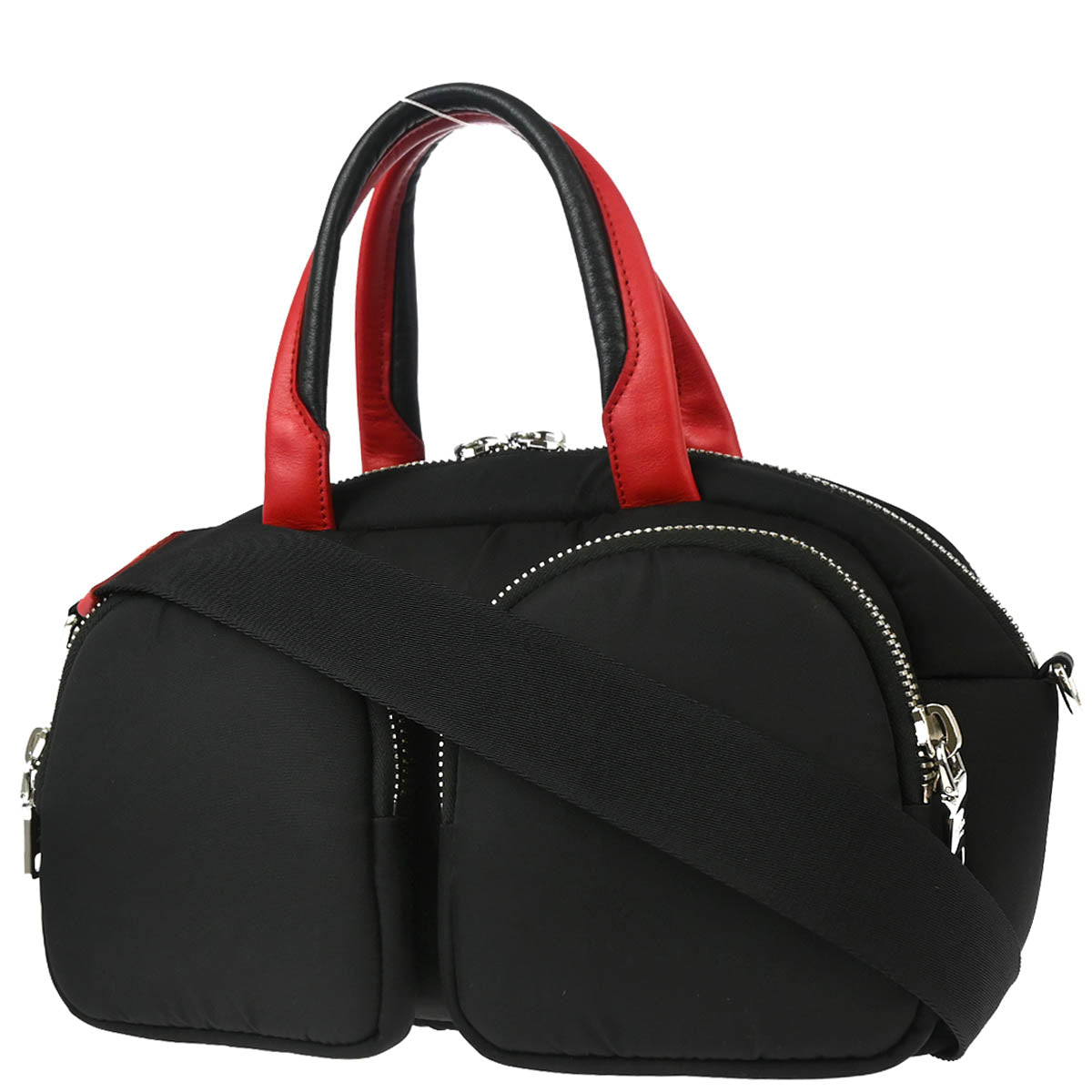 Prada Black Nylon 2way Shoulder Handbag