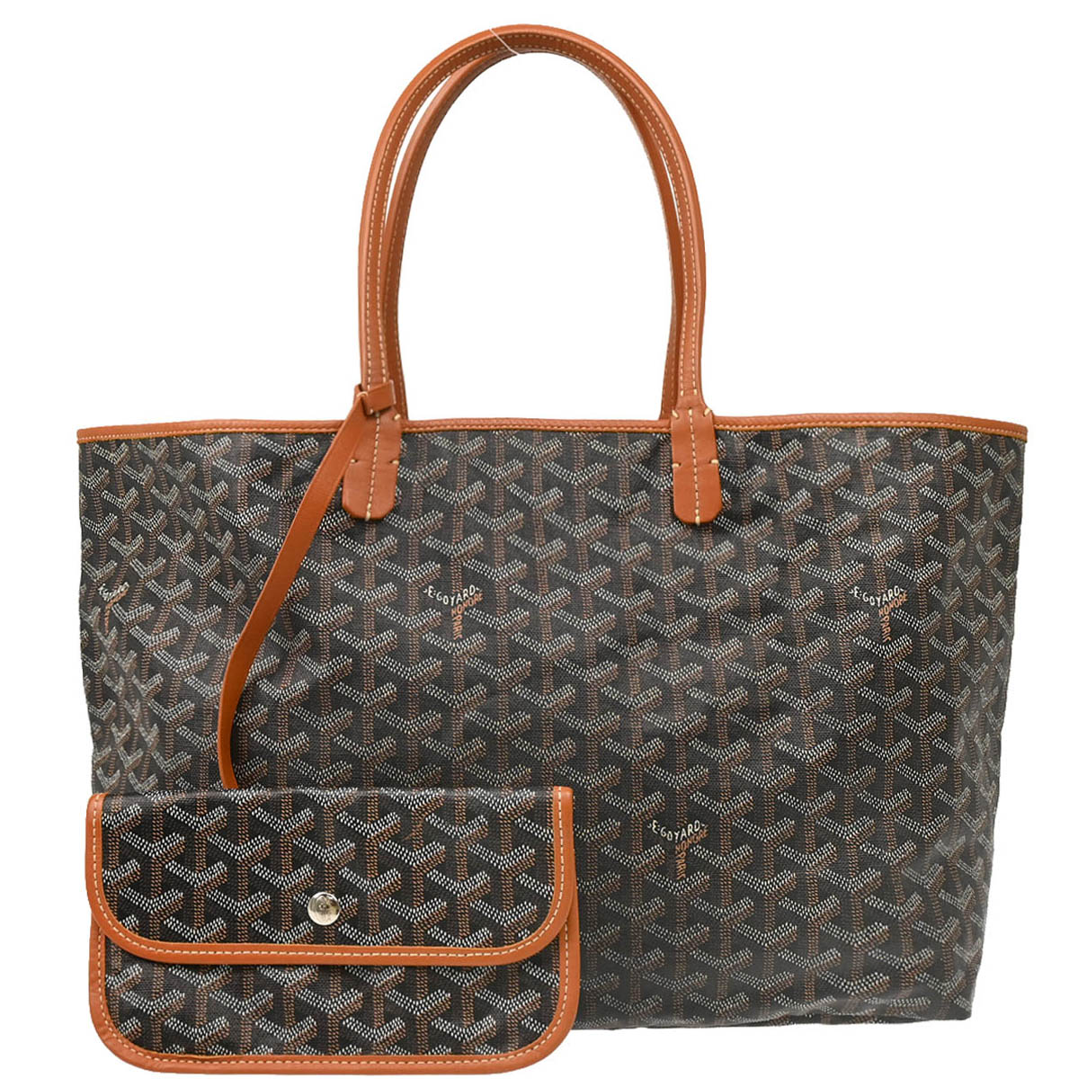 Goyard 2012 Black Saint Louis PM Tote Handbag