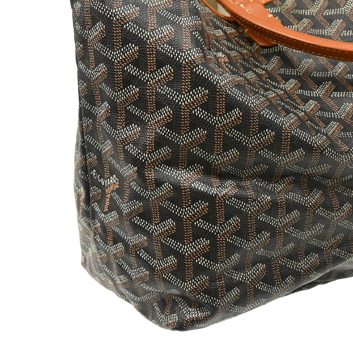 Goyard 2012 Black Saint Louis PM Tote Handbag